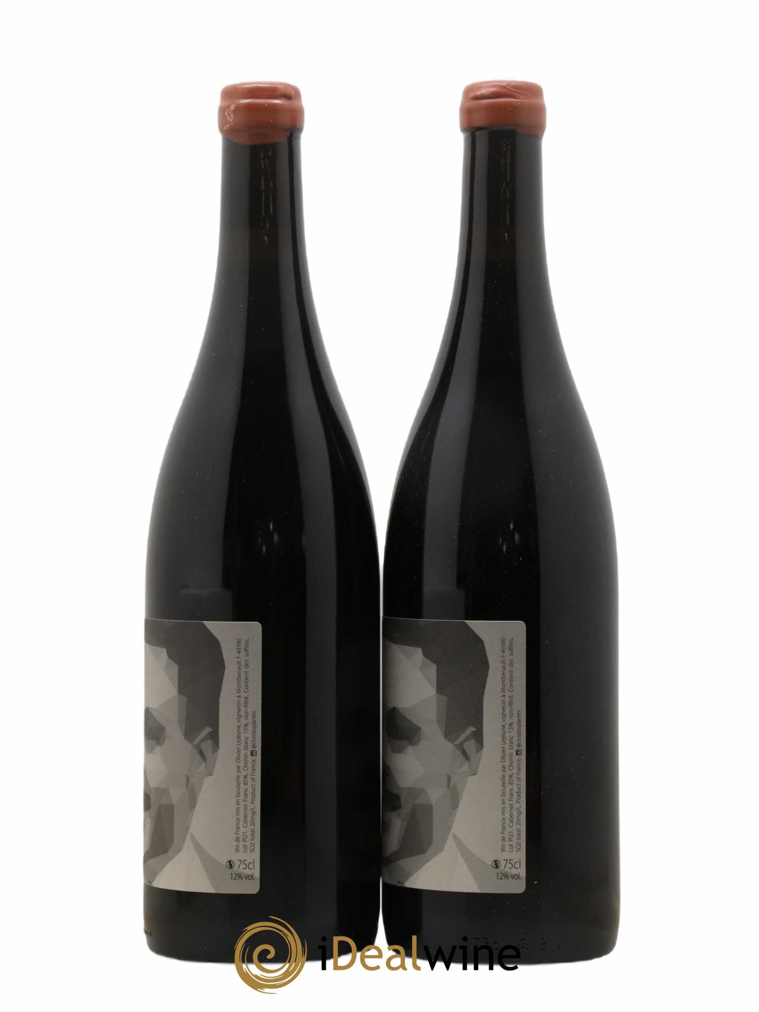 Vin de France Pelo Clos des Plantes - Olivier Lejeune 2021 - Lot de 2 bouteilles - 1