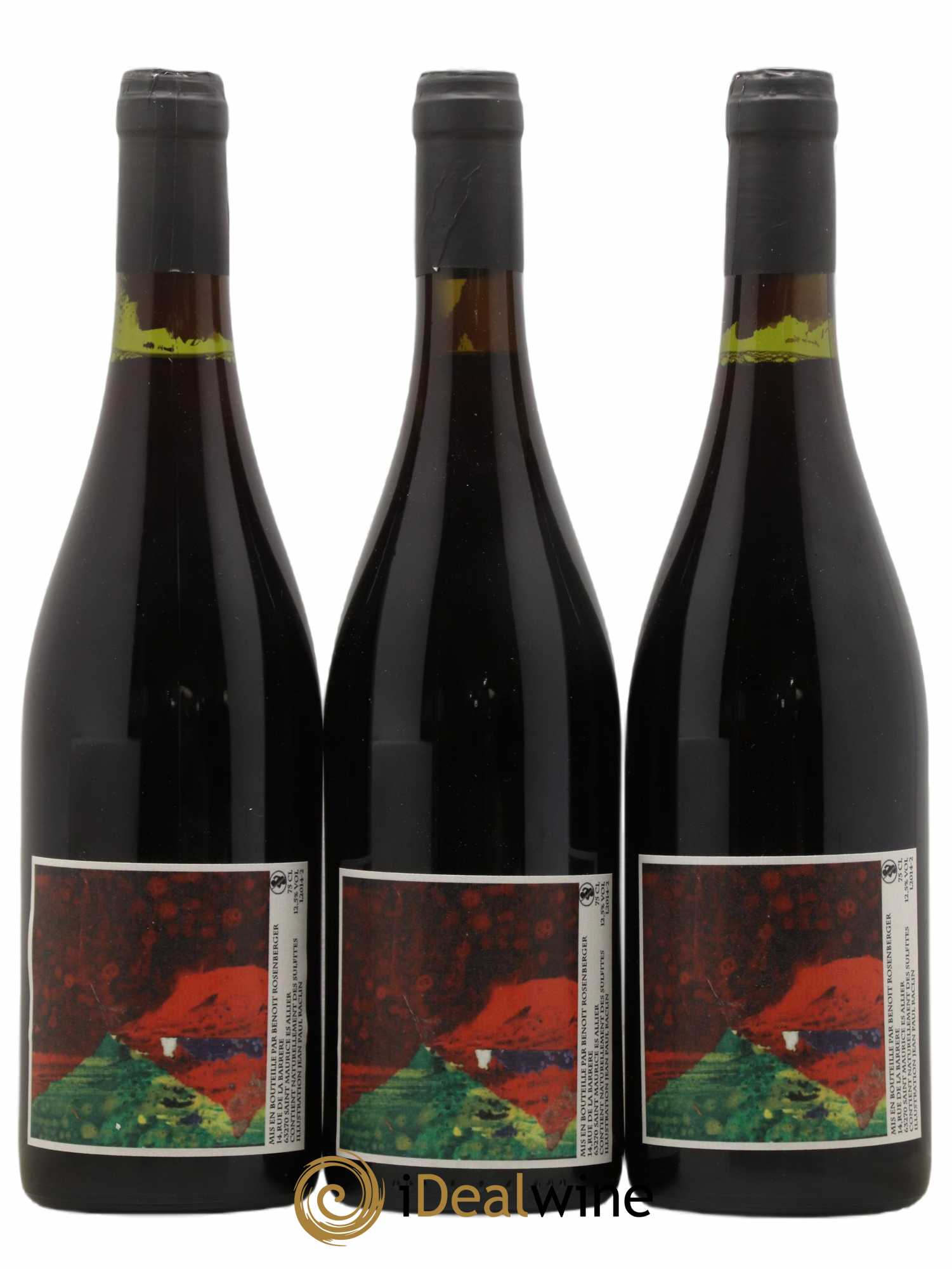 Vin de France Benoit Rosenberger 2014 - Lot de 3 bouteilles - 0