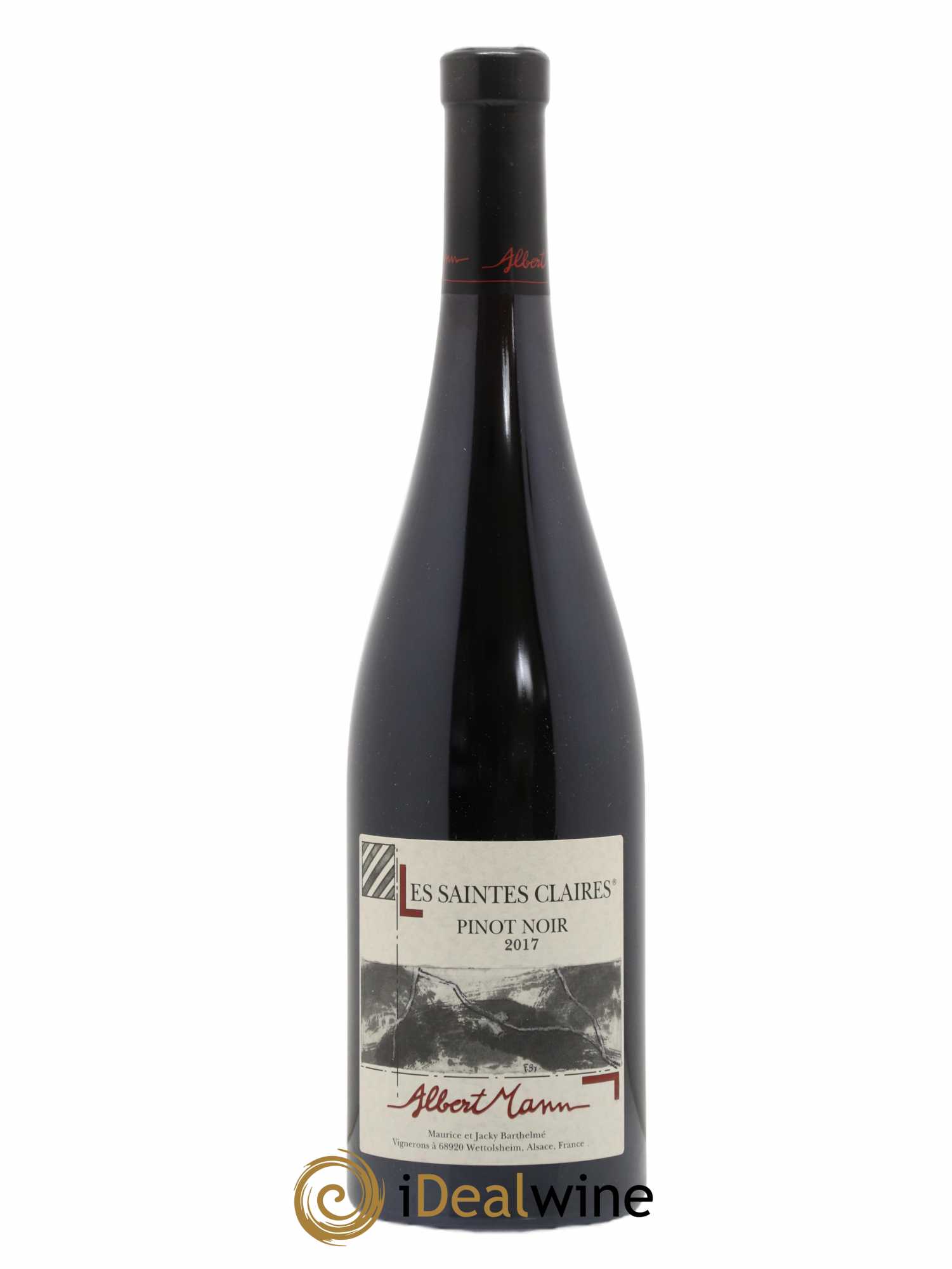 Pinot Noir Les Saintes Claires Albet Mann 2017 - Lot de 1 bouteille - 0