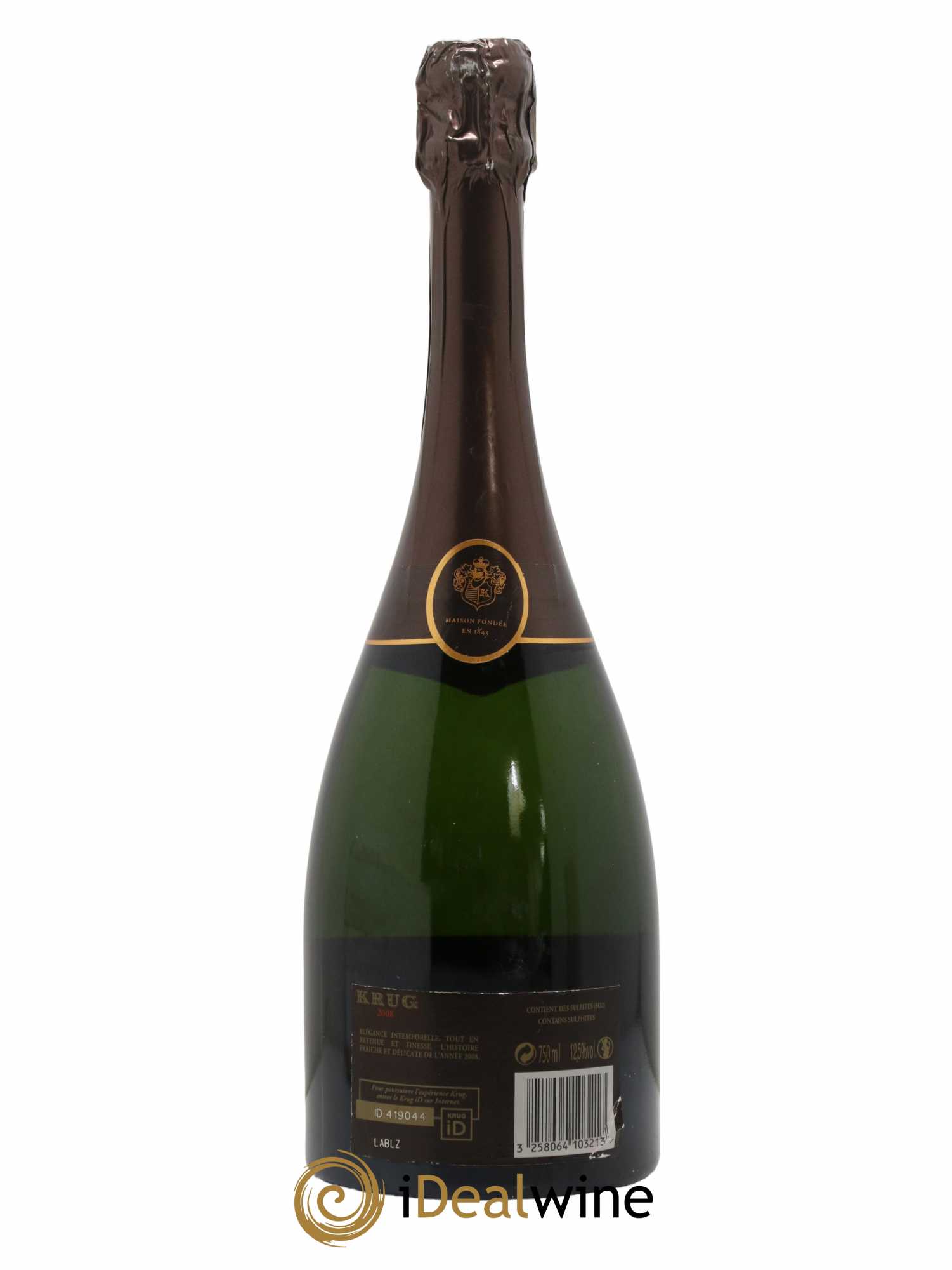 Vintage Krug 2008 - Lotto di 1 bottiglia - 1