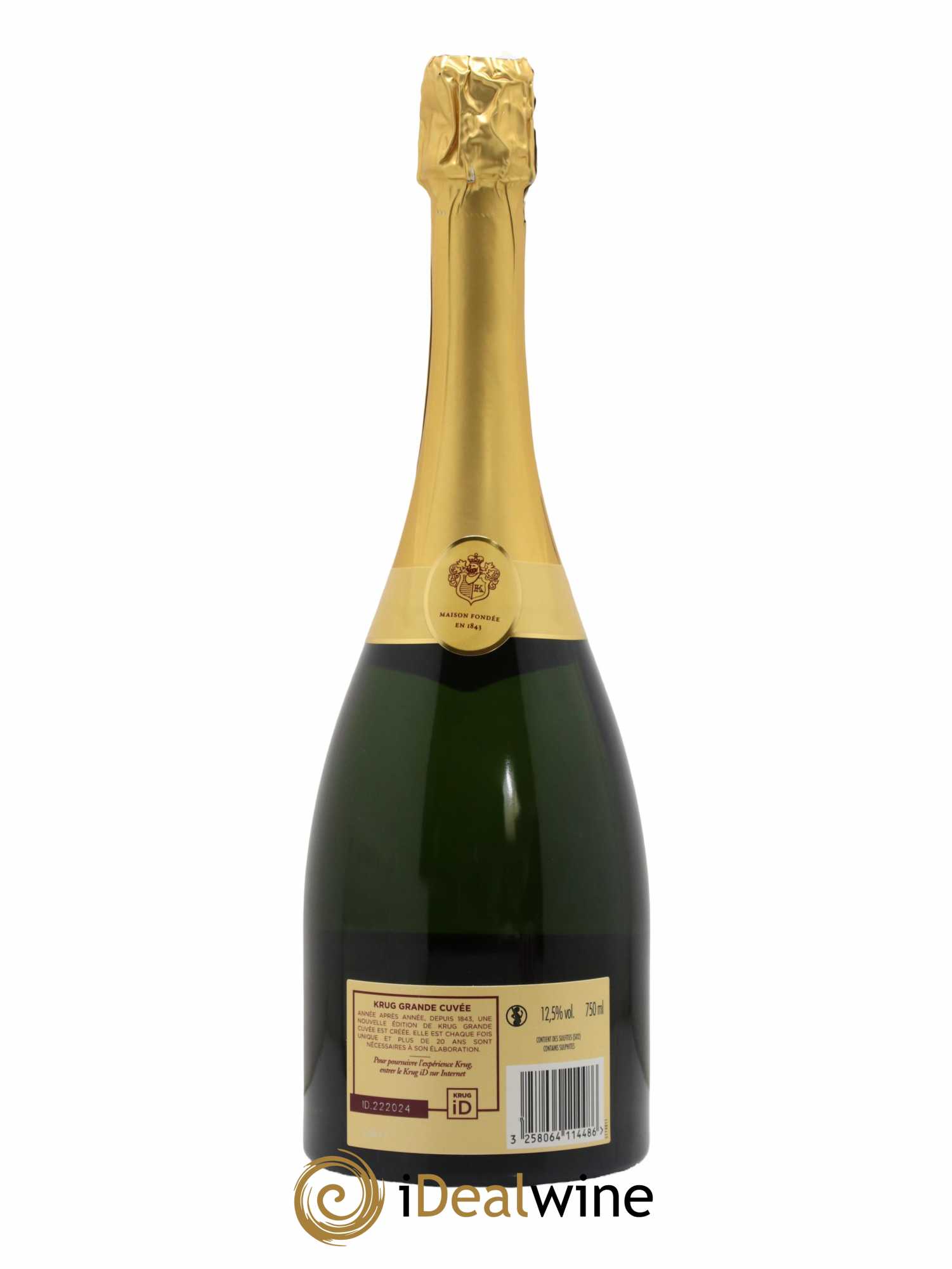 Grande Cuvée Brut - 171ème édition Krug - Lot of 1 bottle - 1