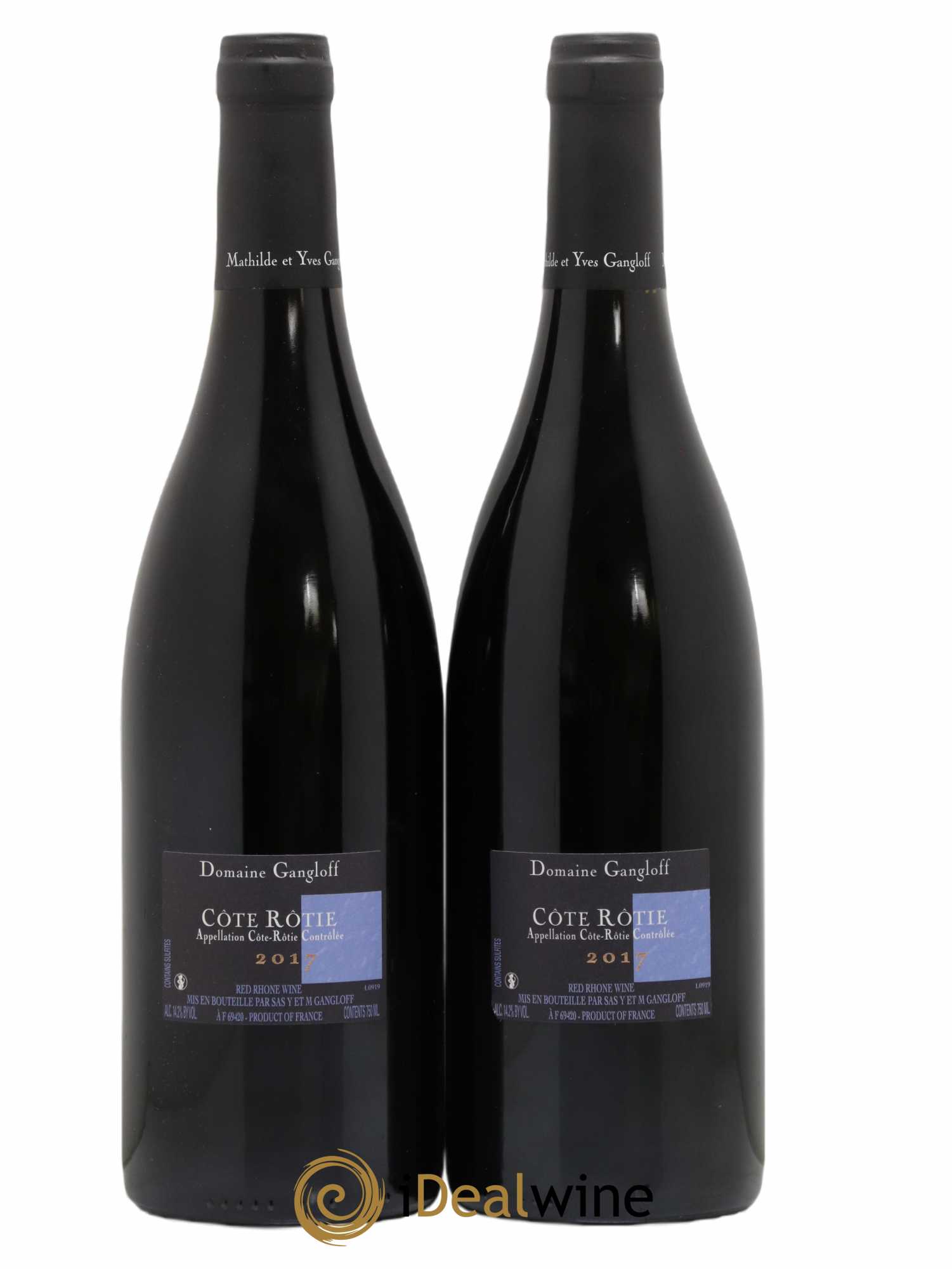Côte-Rôtie La Barbarine Gangloff (Domaine) 2017 - Lot de 2 bouteilles - 1