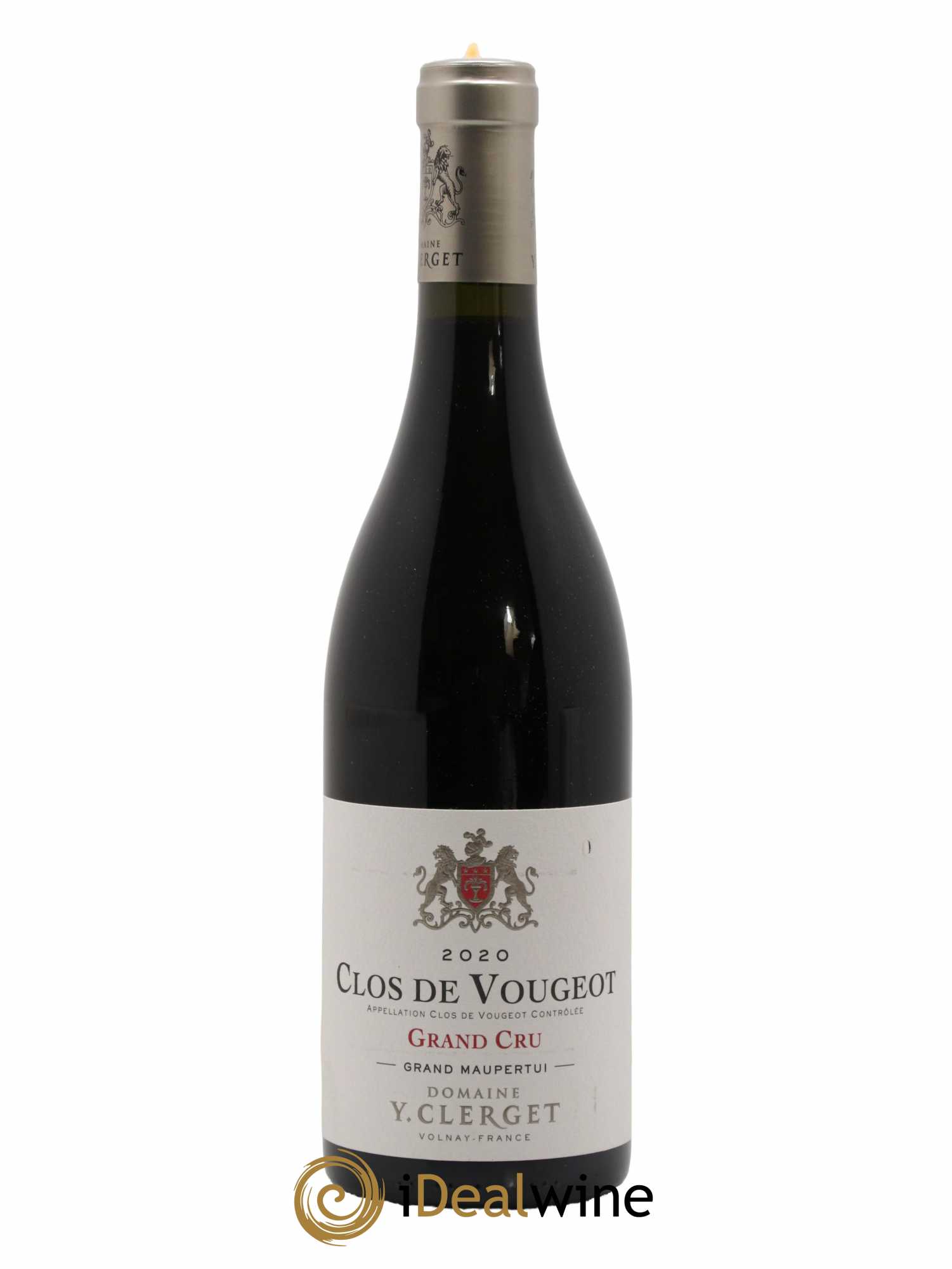 Clos de Vougeot Grand Cru Domaine Clerget 2020 - Lot de 1 bouteille - 0