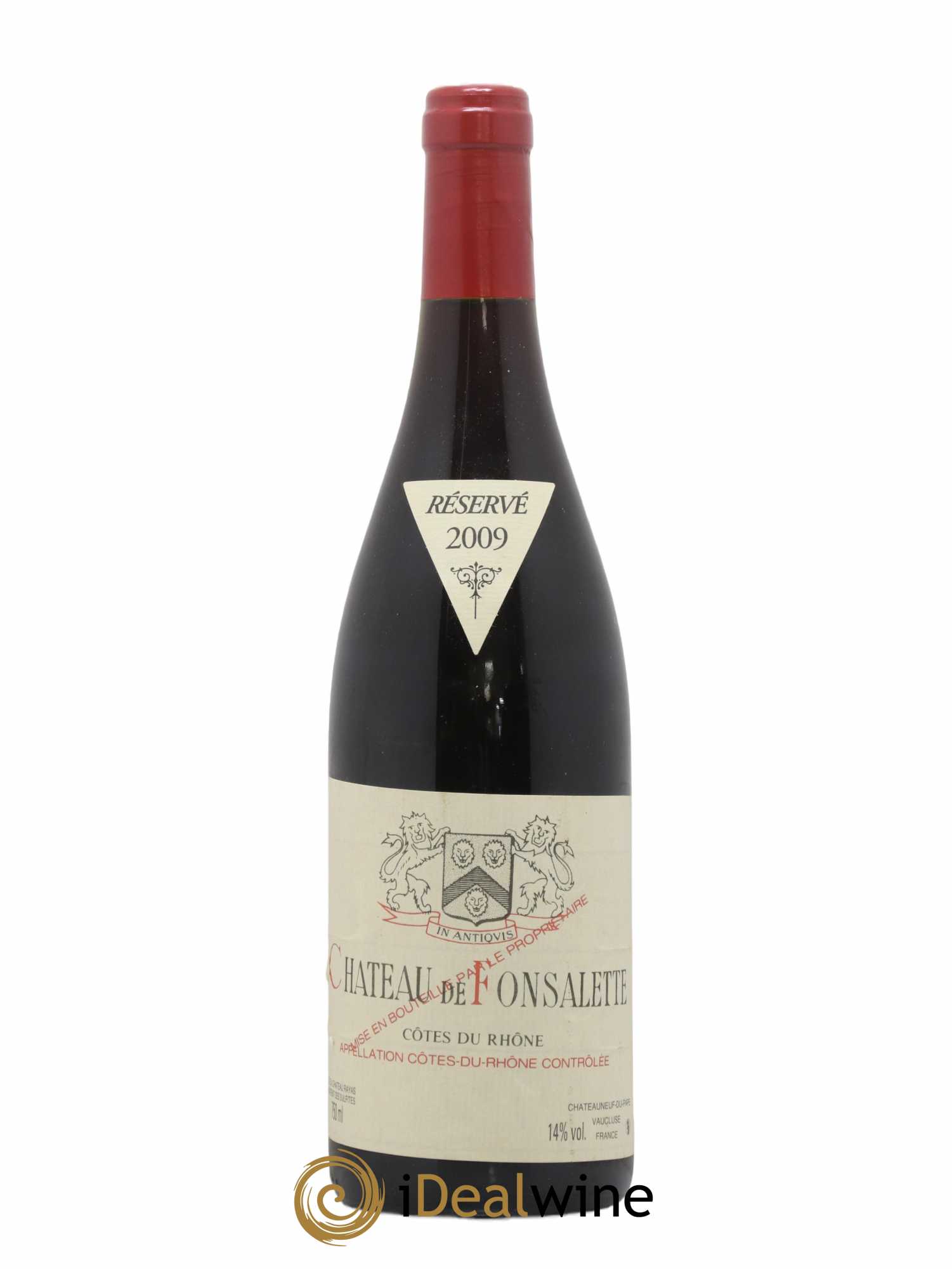 Côtes-du-Rhône Château de Fonsalette Emmanuel Reynaud 2009 - Lot de 1 bouteille - 0