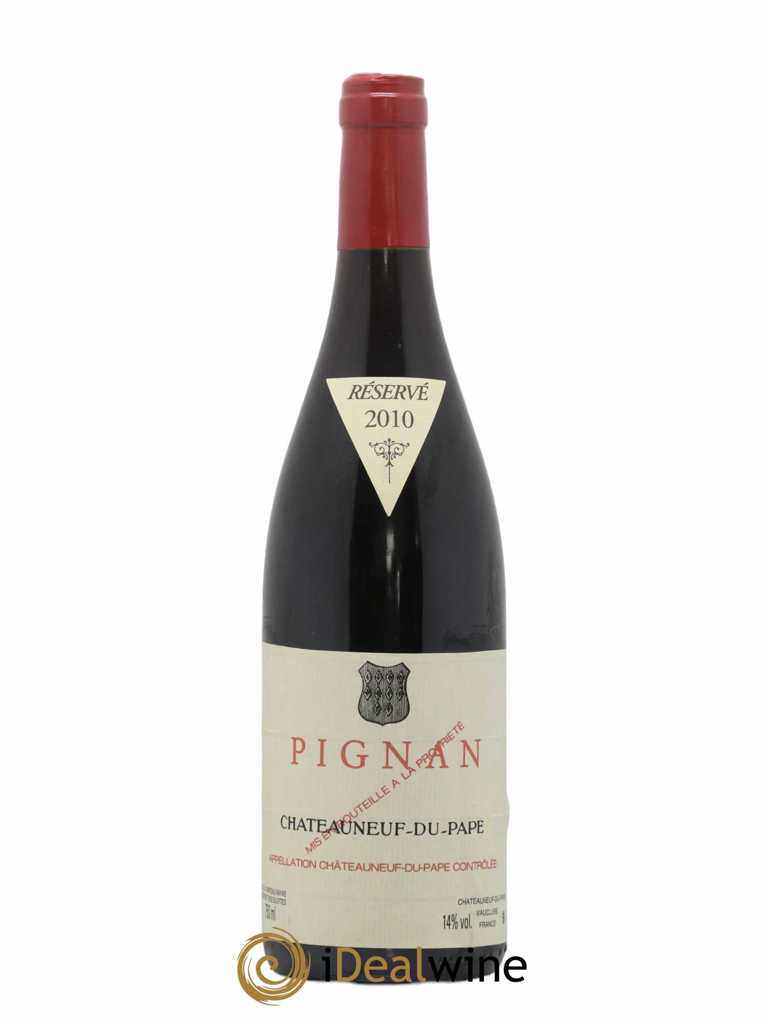 Châteauneuf-du-Pape Pignan Emmanuel Reynaud 2010 - Lot de 1 bouteille - 0