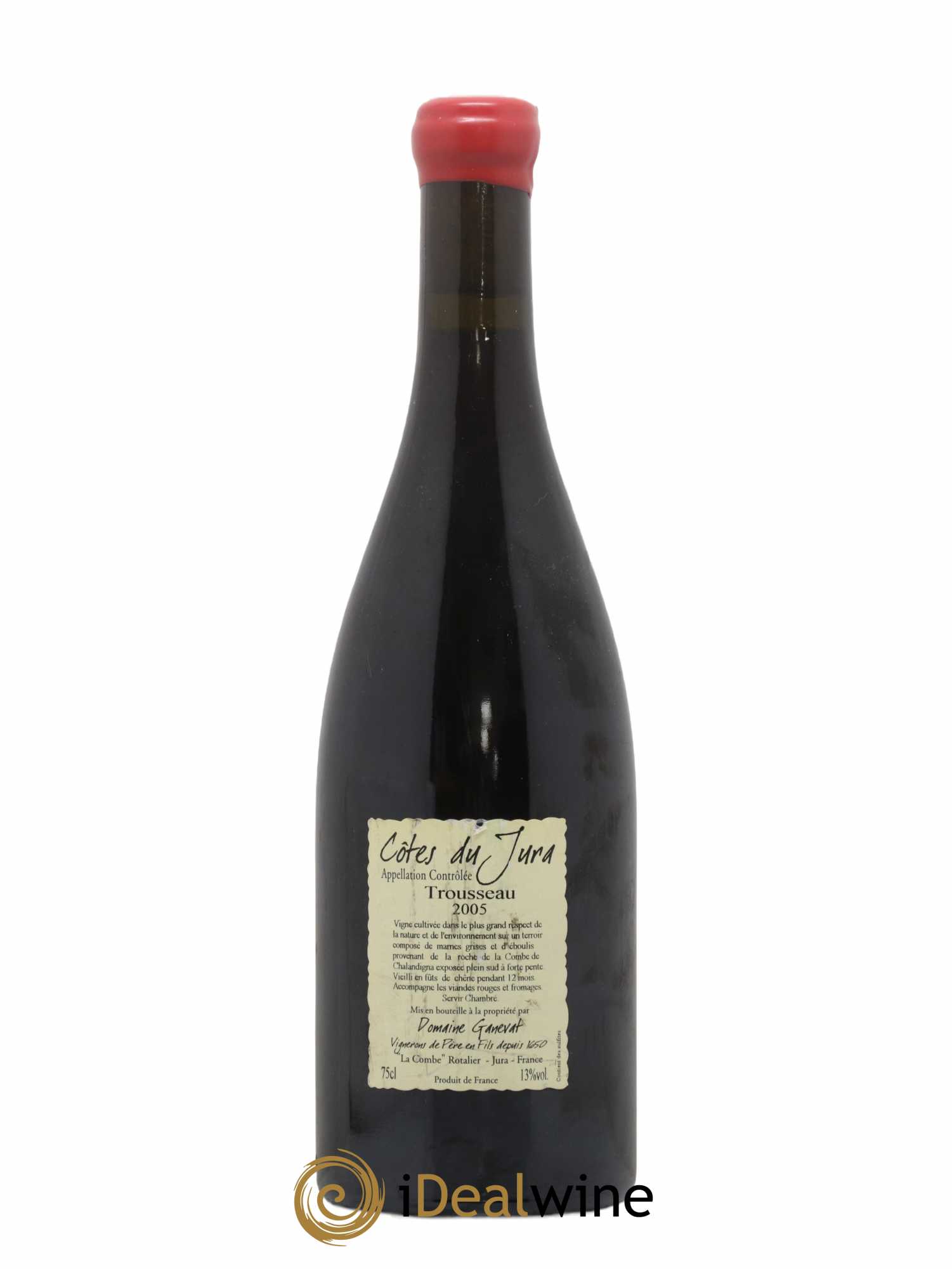 Côtes du Jura Plein Sud Jean-François Ganevat (Domaine) 2005 - Lot de 1 bouteille - 1
