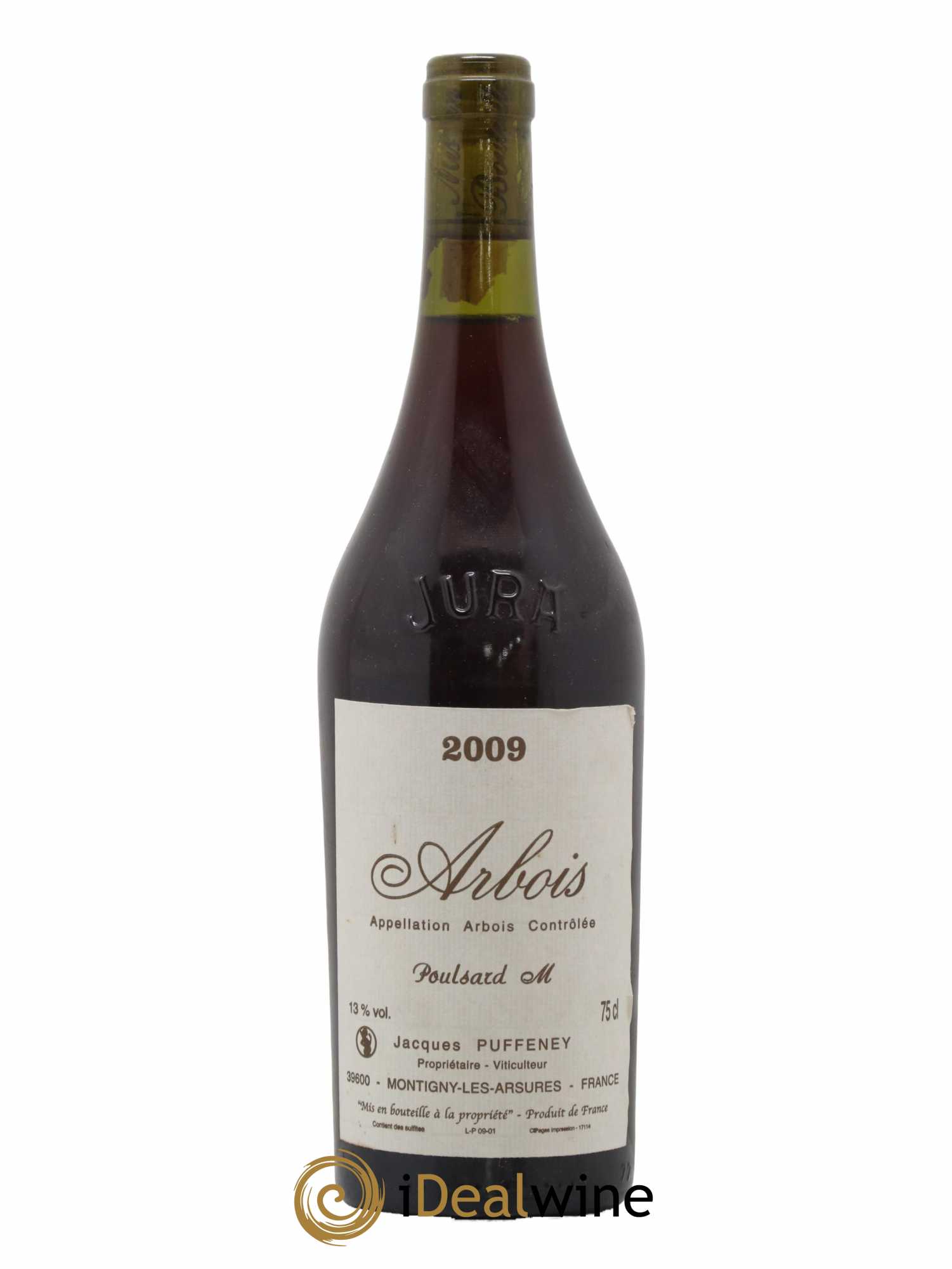 Arbois Poulsard M Jacques Puffeney 2009 - Lot de 1 bouteille - 0