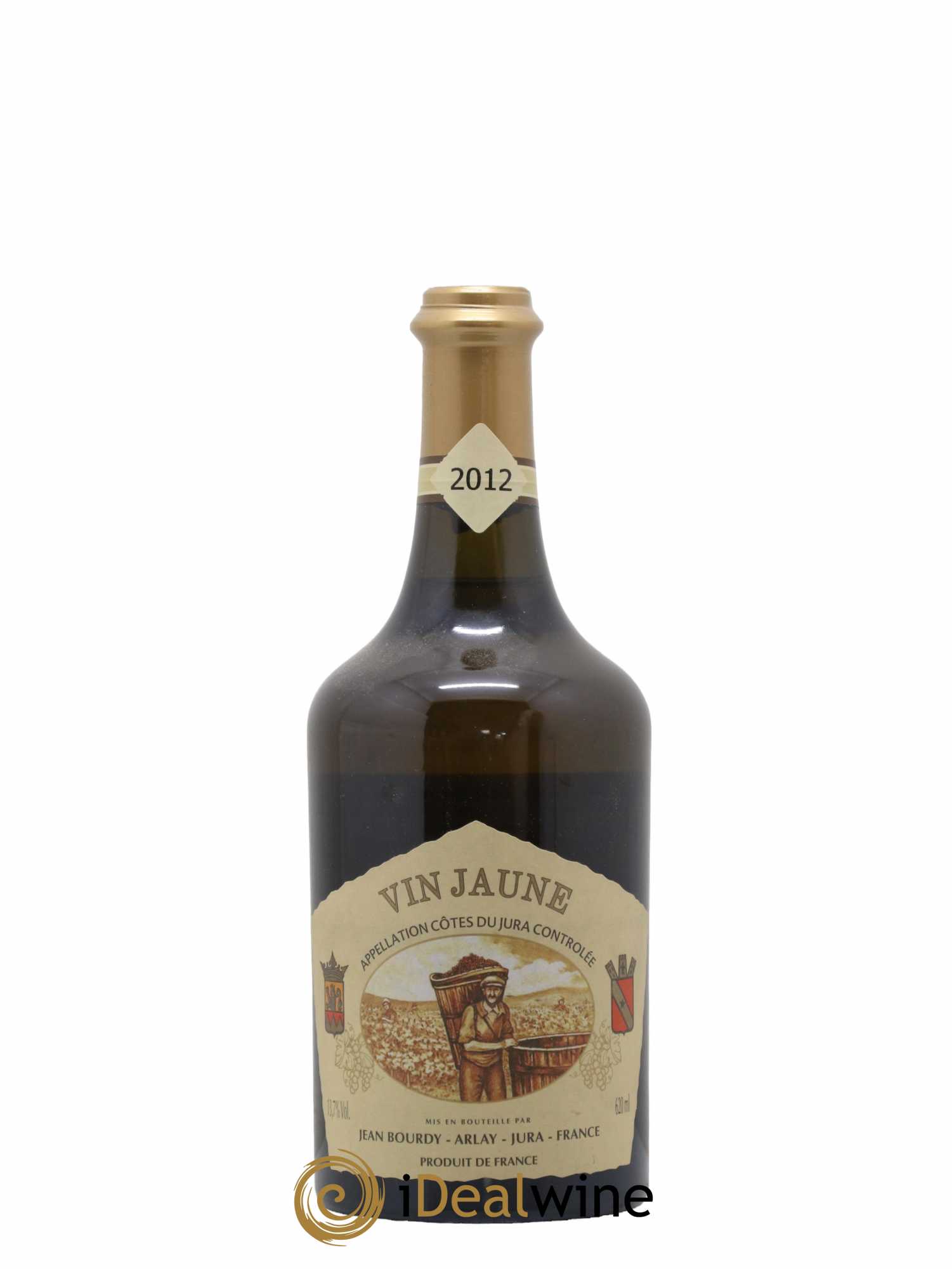 Côtes du Jura Vin Jaune Jean Bourdy 2012 - Lot de 1 bouteille - 0