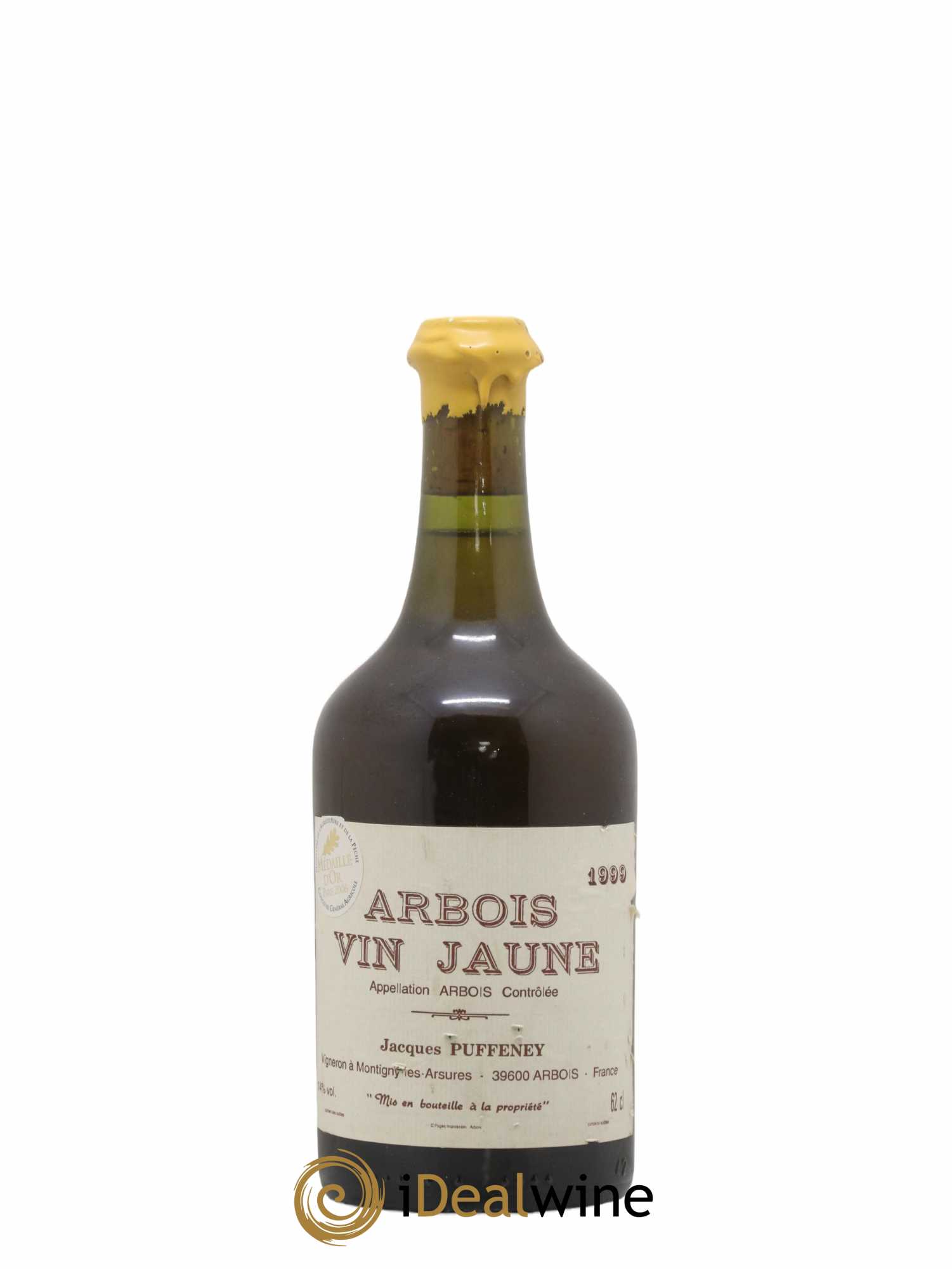 Arbois Vin Jaune Jacques Puffeney 1999 - Lot de 1 bouteille - 0
