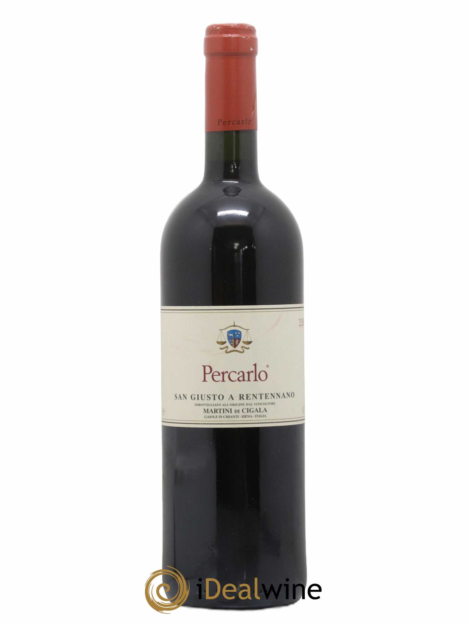 Toscana IGT San Giusto a Rentennano Percarlo Famille Martini di Cigala 1998 - Lot de 1 bouteille - 0