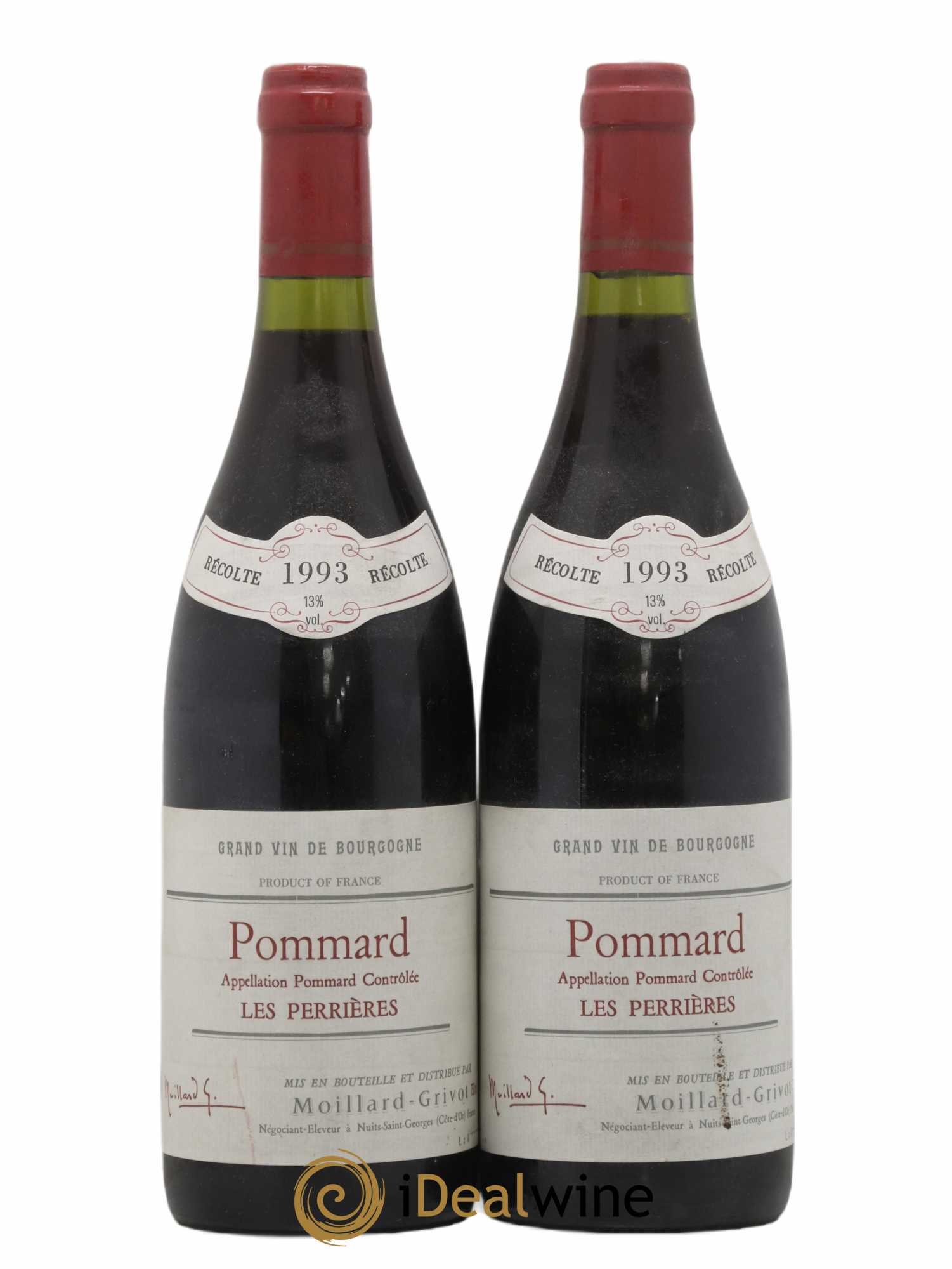Pommard 1993 - Posten von 2 Flaschen - 0