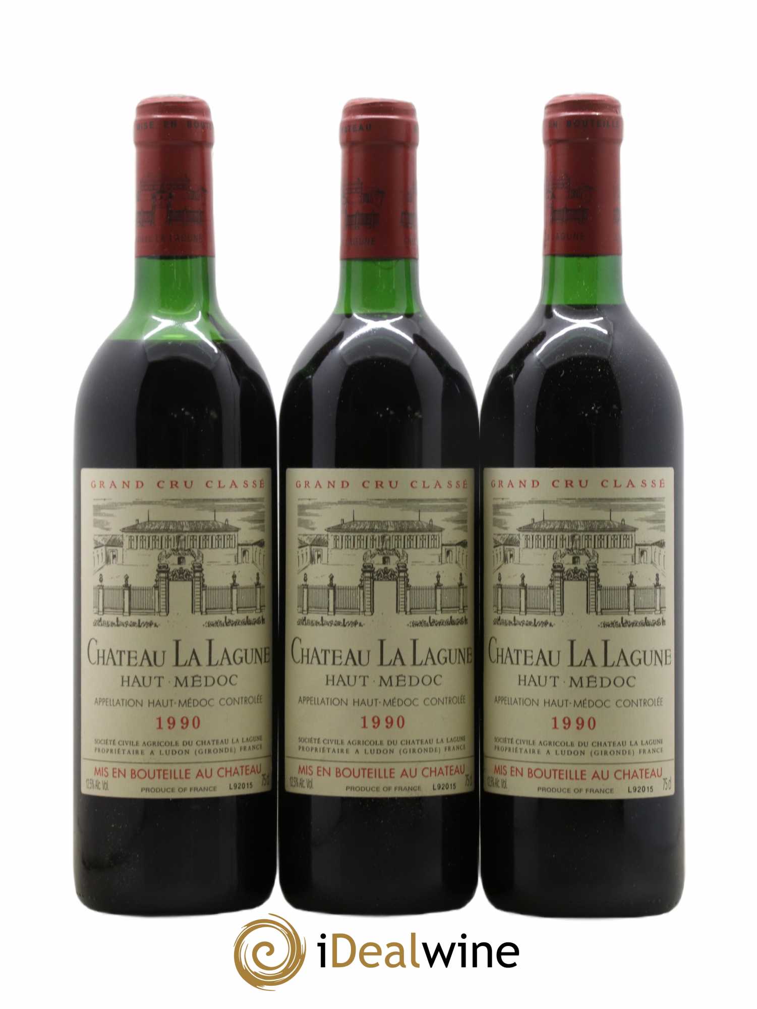 Château la Lagune 3ème Grand Cru Classé 1990 - Lot de 12 bouteilles - 4