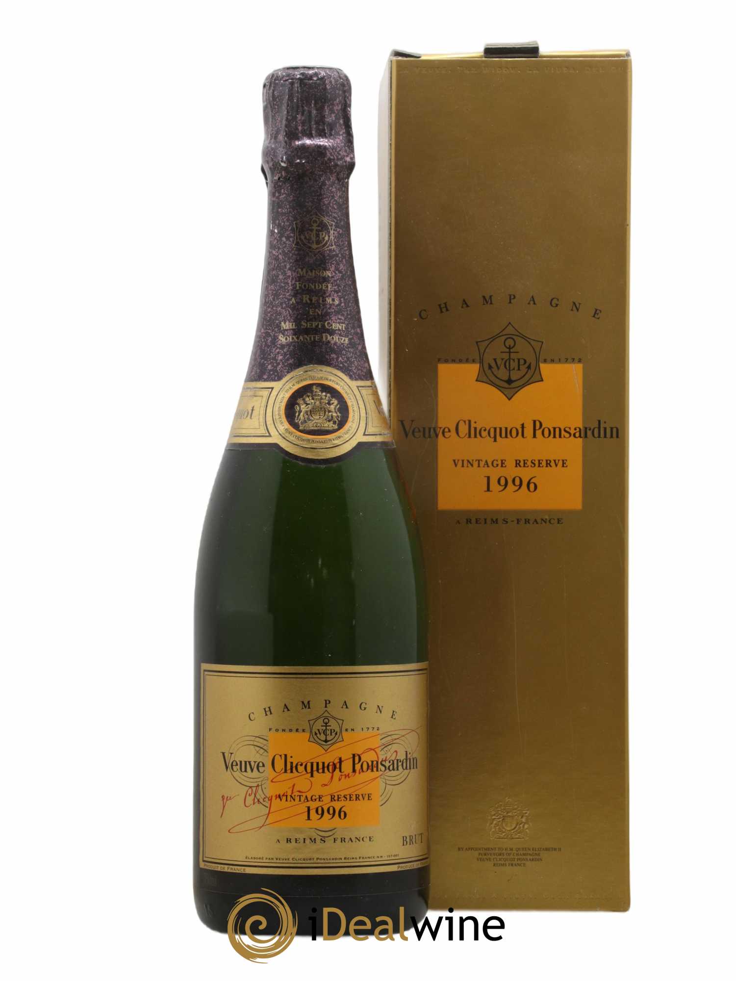 Vintage Veuve Clicquot 1996 - Lot de 1 bouteille - 1