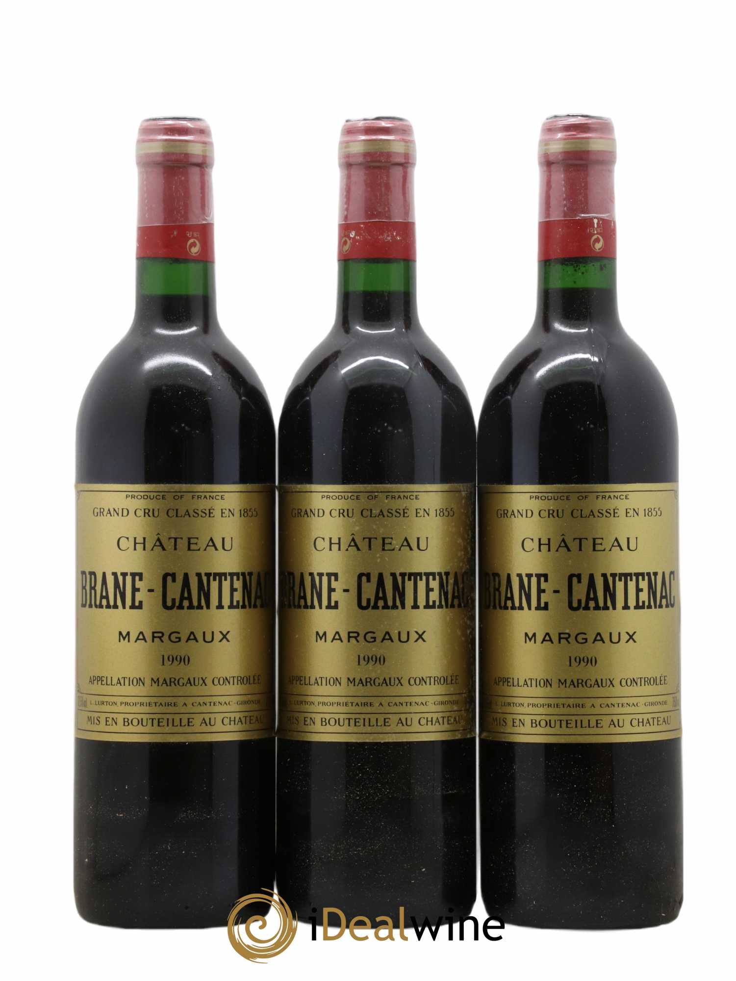 Château Brane Cantenac 2ème Grand Cru Classé 1990 - Lot de 6 bouteilles - 2