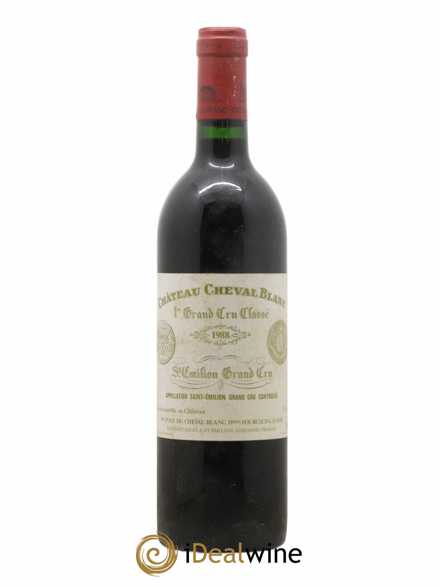 Château Cheval Blanc 1er Grand Cru Classé A 1988 - Lot de 1 bouteille - 0