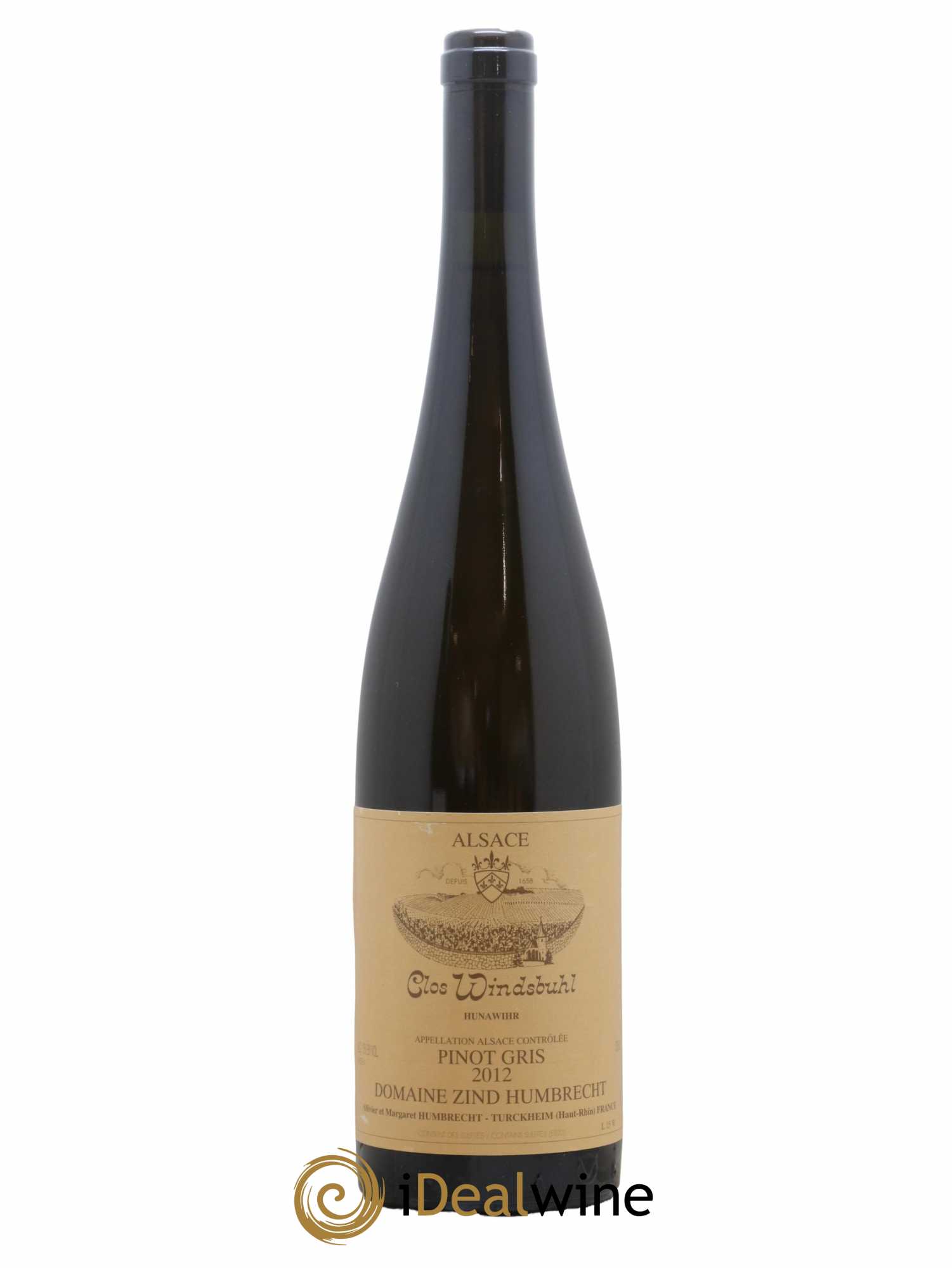 Alsace Pinot Gris Clos Windsbuhl Zind-Humbrecht (Domaine) 2012 - Lot de 1 bouteille - 0