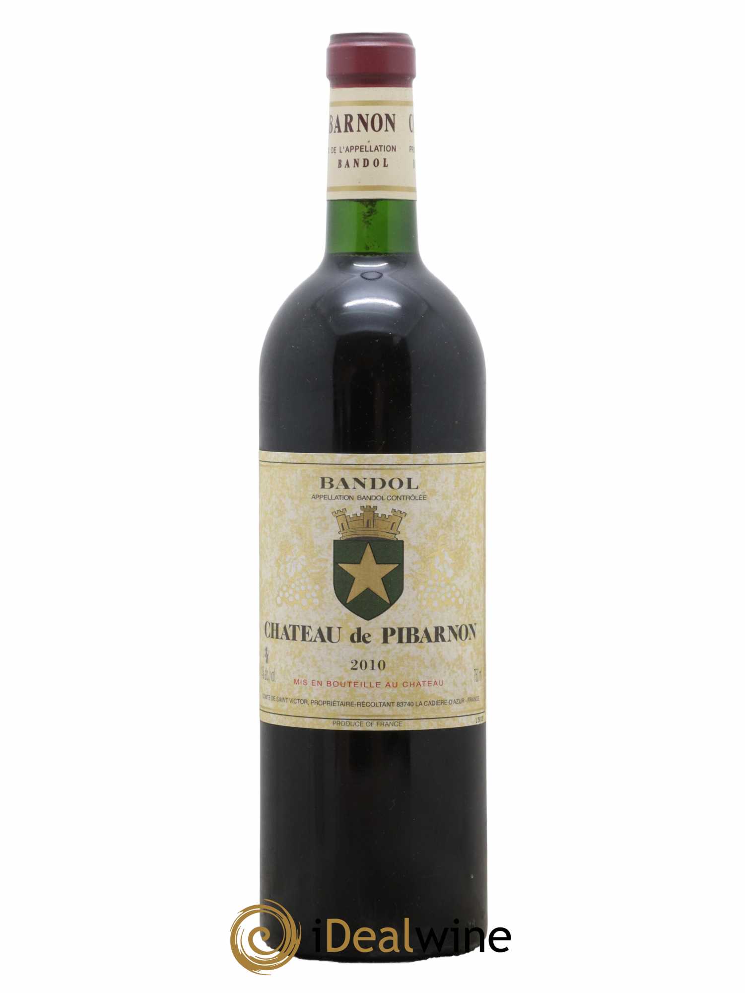Bandol Château de Pibarnon Comte de Saint-Victor 2010 - Posten von 1 Flasche - 0