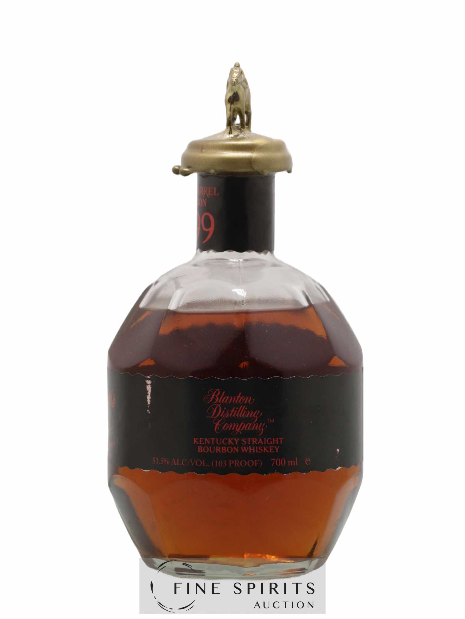 Blanton's 1999 Of. Cask 129 - One of 210 LMDW The Collector's Edition - Lot of 1 bottle - 2