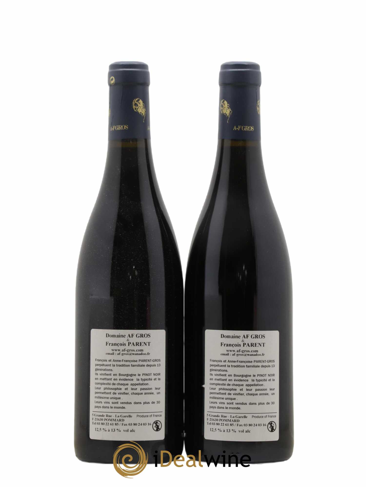 Richebourg Grand Cru A.-F. Gros 2009 - Lot de 2 bouteilles - 1