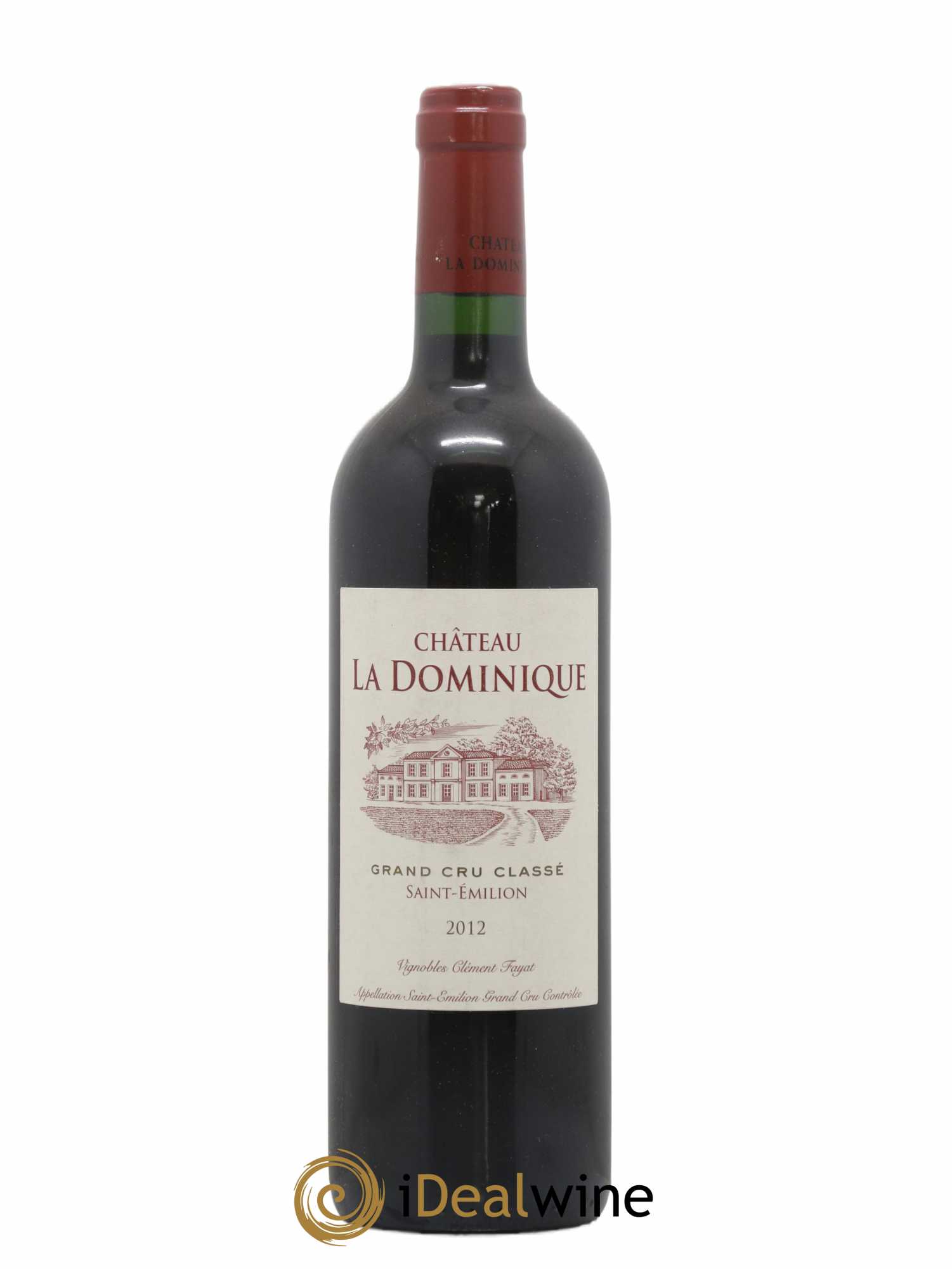 Château la Dominique Grand Cru Classé 2012 - Lot de 1 bouteille - 0