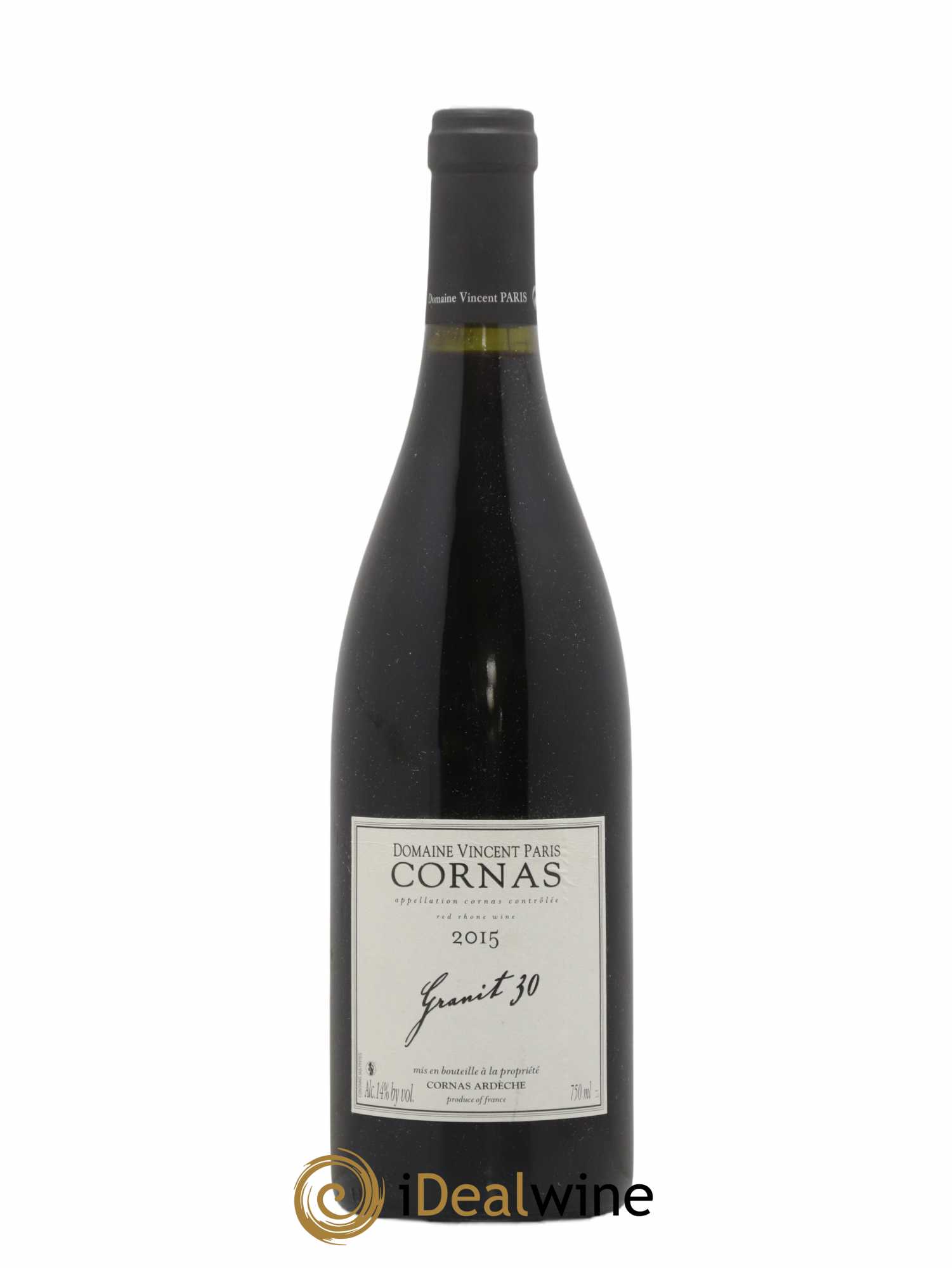 Cornas Granit 30 Vincent Paris 2015 - Lot de 1 bouteille - 0