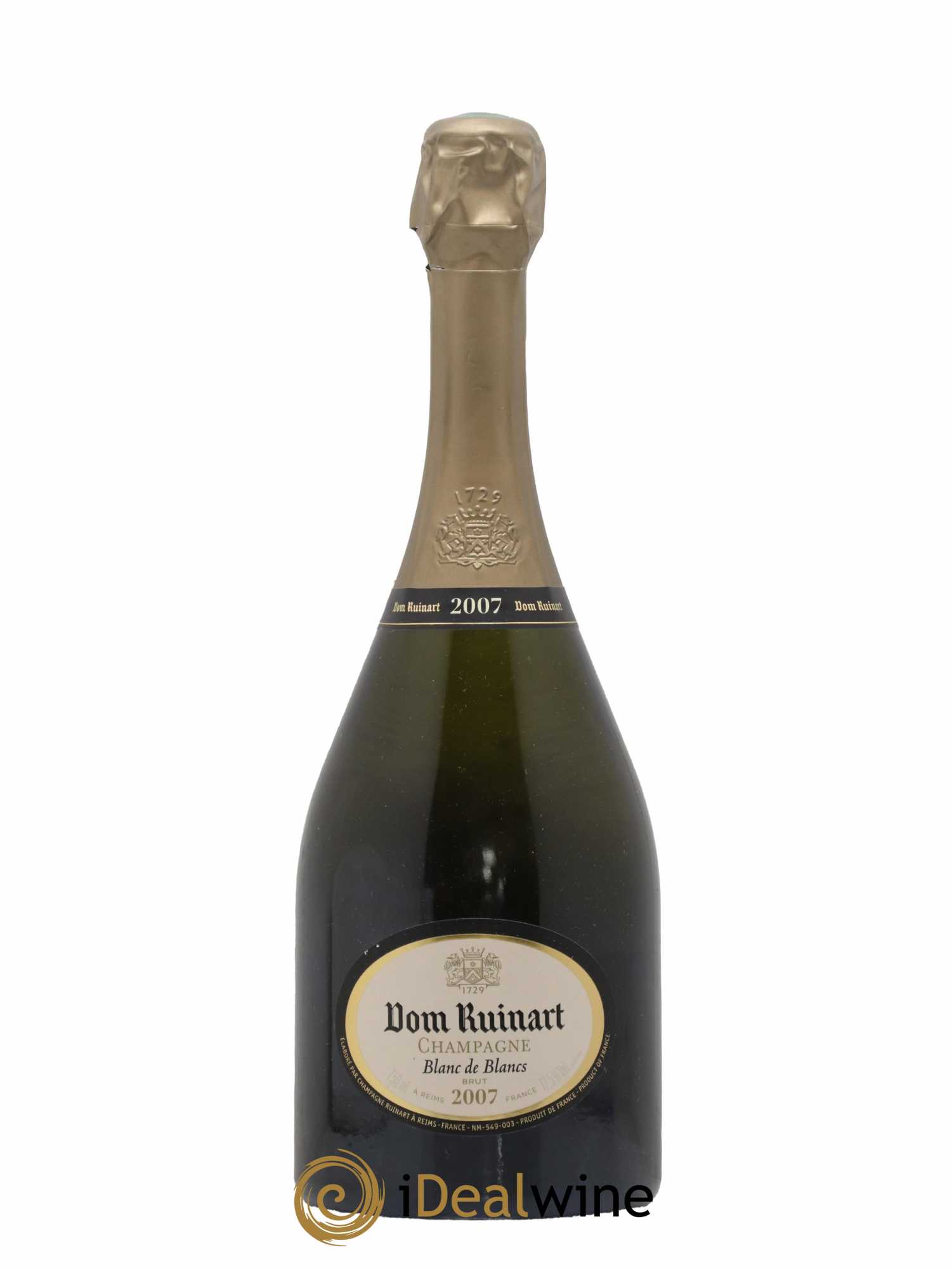 Dom Ruinart Brut Ruinart 2007 - Lot de 1 bouteille - 0