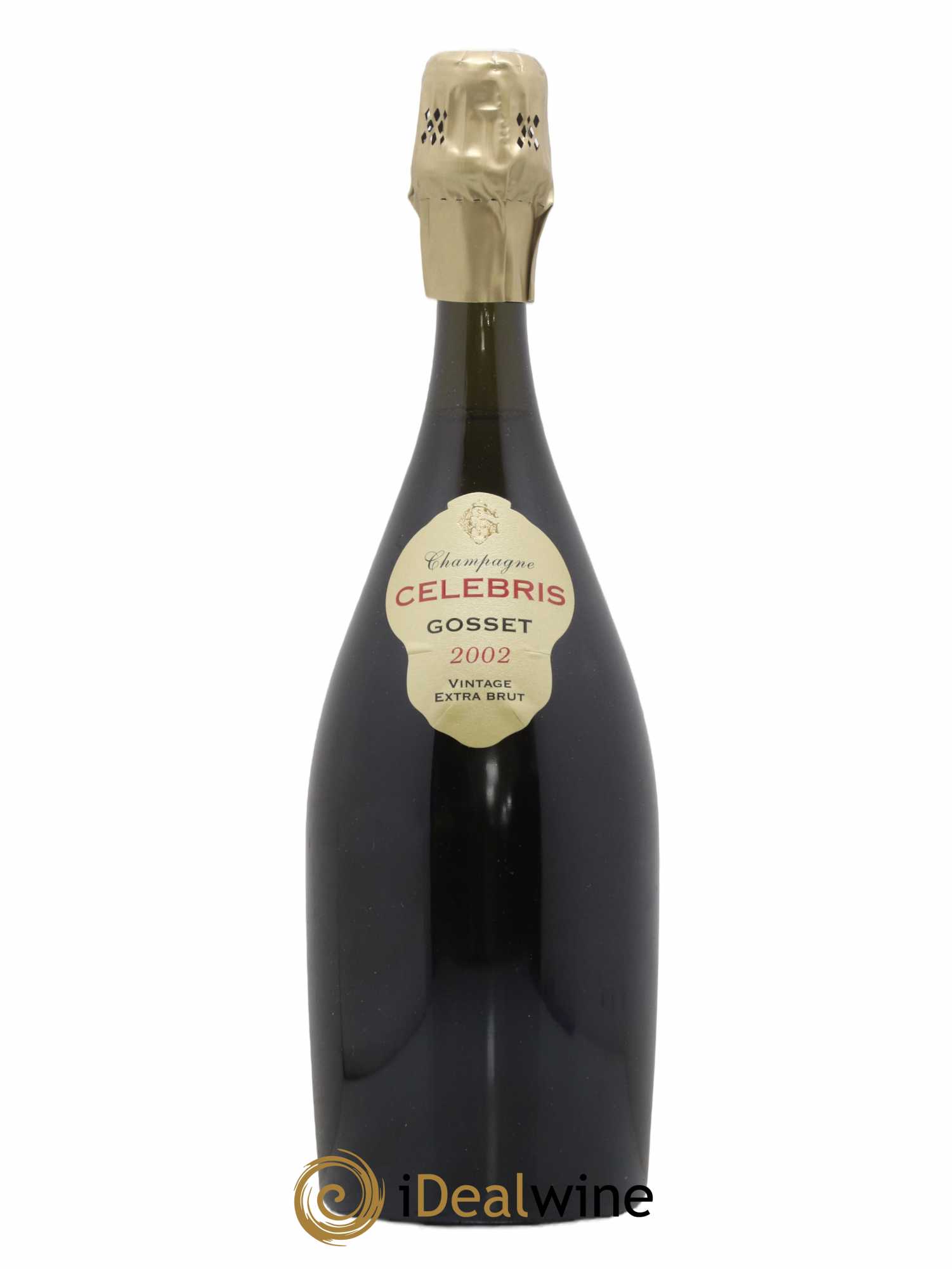 Celebris Gosset Extra Brut 2002 - Lot de 1 bouteille - 0