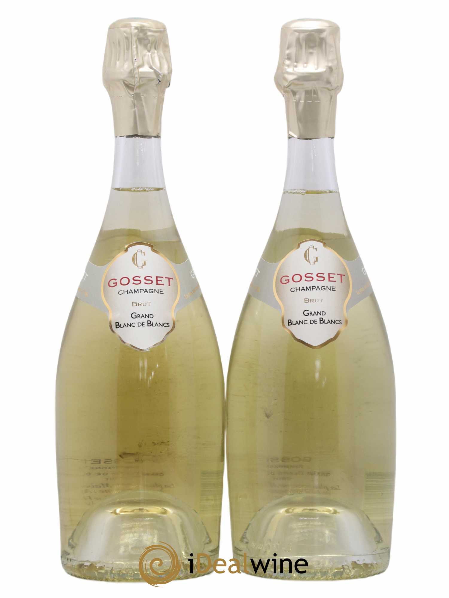 Grand Blanc de Blancs Gosset Brut - Lot de 2 bouteilles - 0