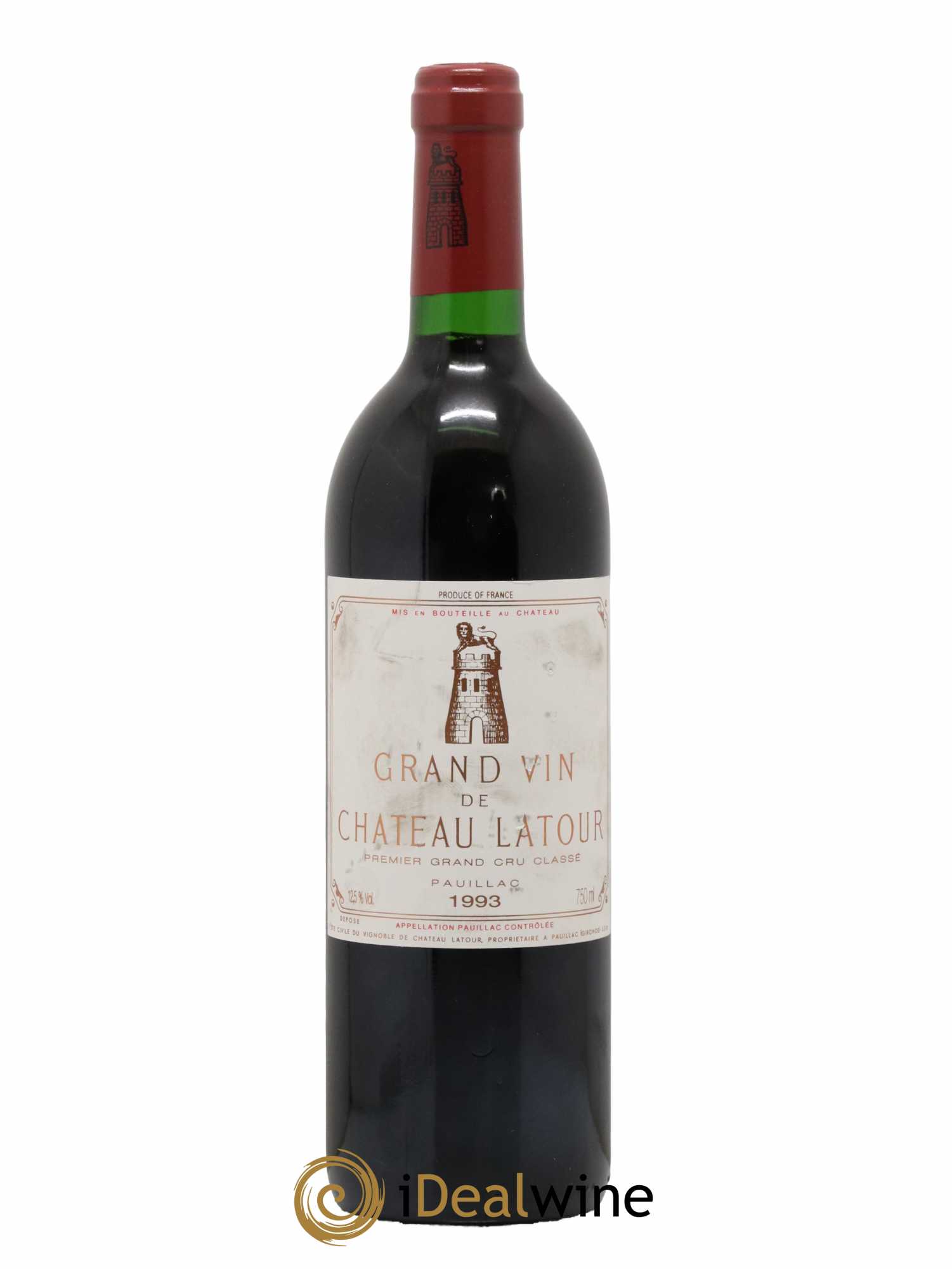 Château Latour 1er Grand Cru Classé 1993 - Lot de 1 bouteille - 0