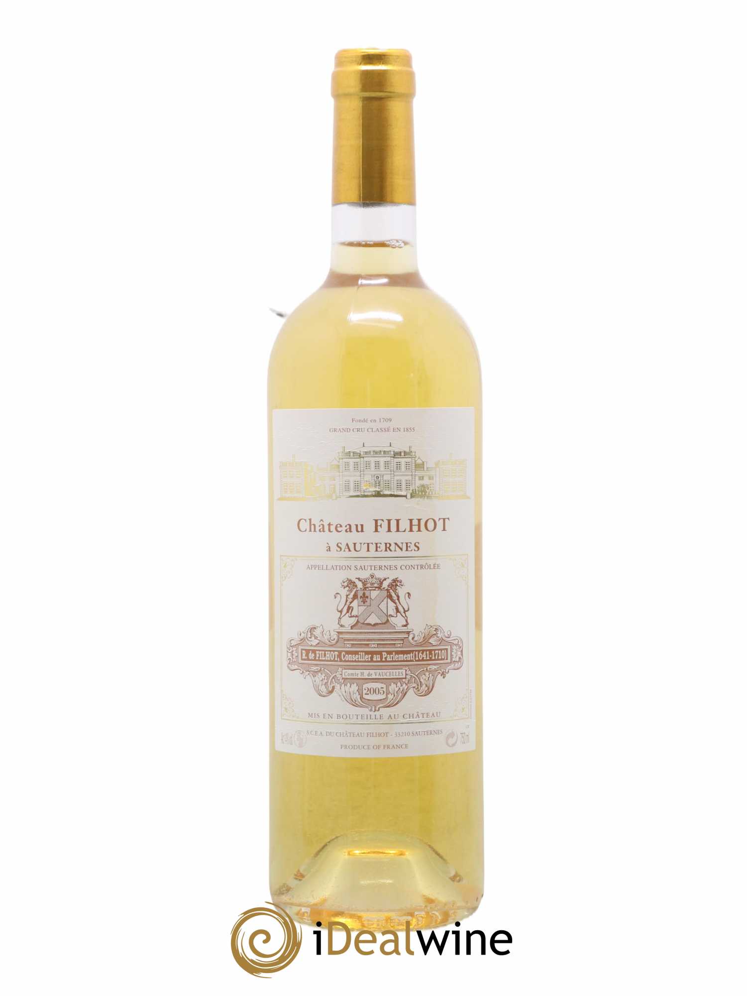 Château Filhot 2ème Grand Cru Classé 2005 - Lotto di 1 bottiglia - 0