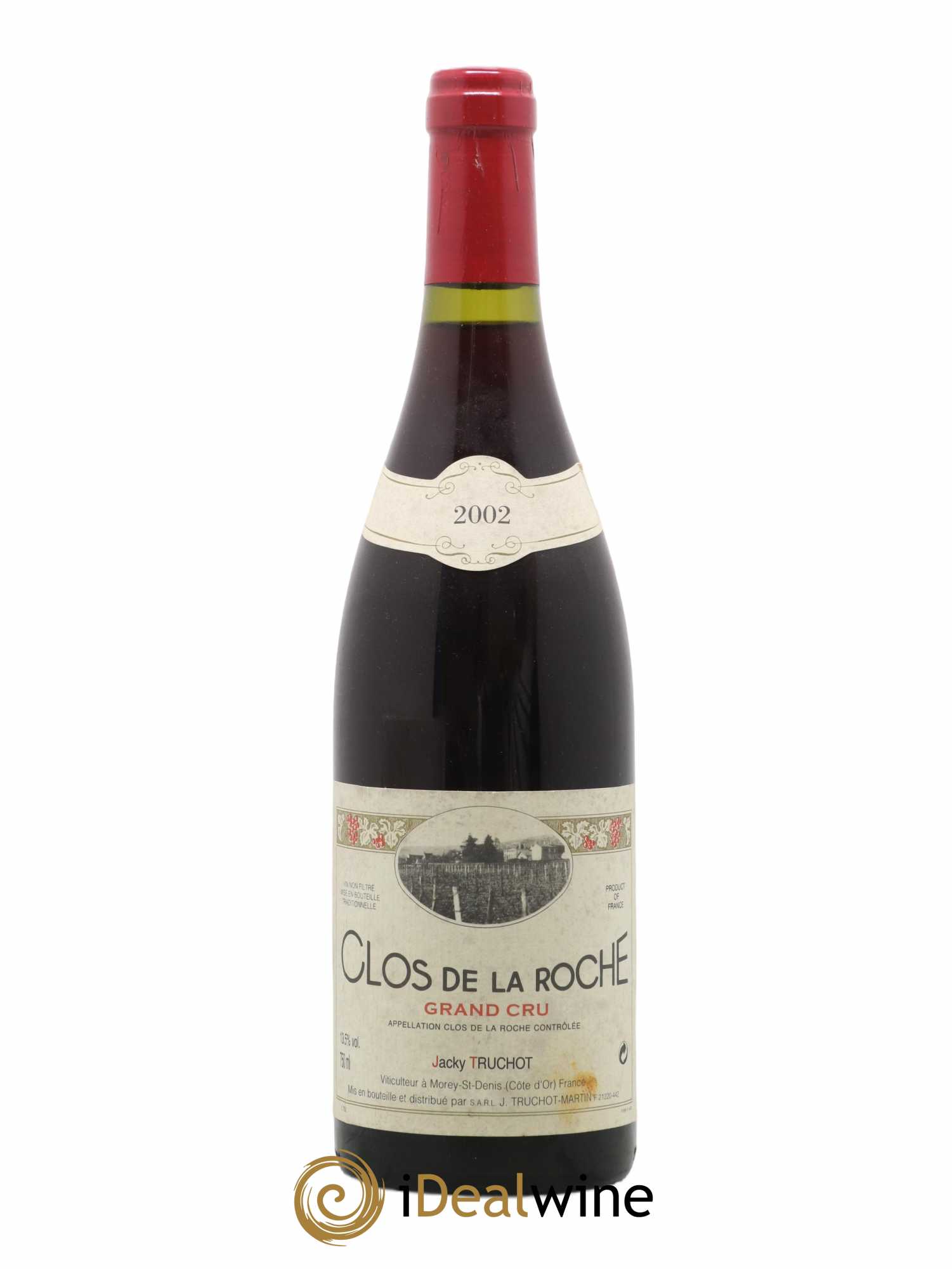Clos de la Roche Grand Cru Jacky Truchot 2002 - Lot de 1 bouteille - 0