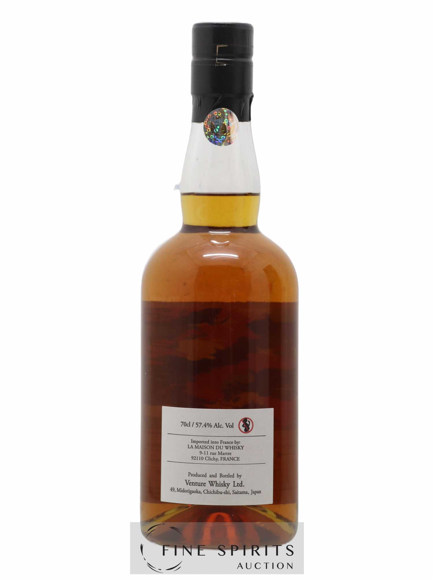 Chichibu 2011 Of. Cask n°4548 - One of 250 LMDW - Lot of 1 bottle - 2