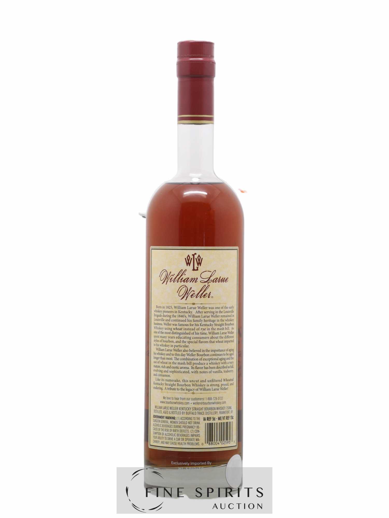William Larue Weller Of. Antique Collection Barrel Proof - Release 2019 Limited Edition - Lot of 1 bottle - 1