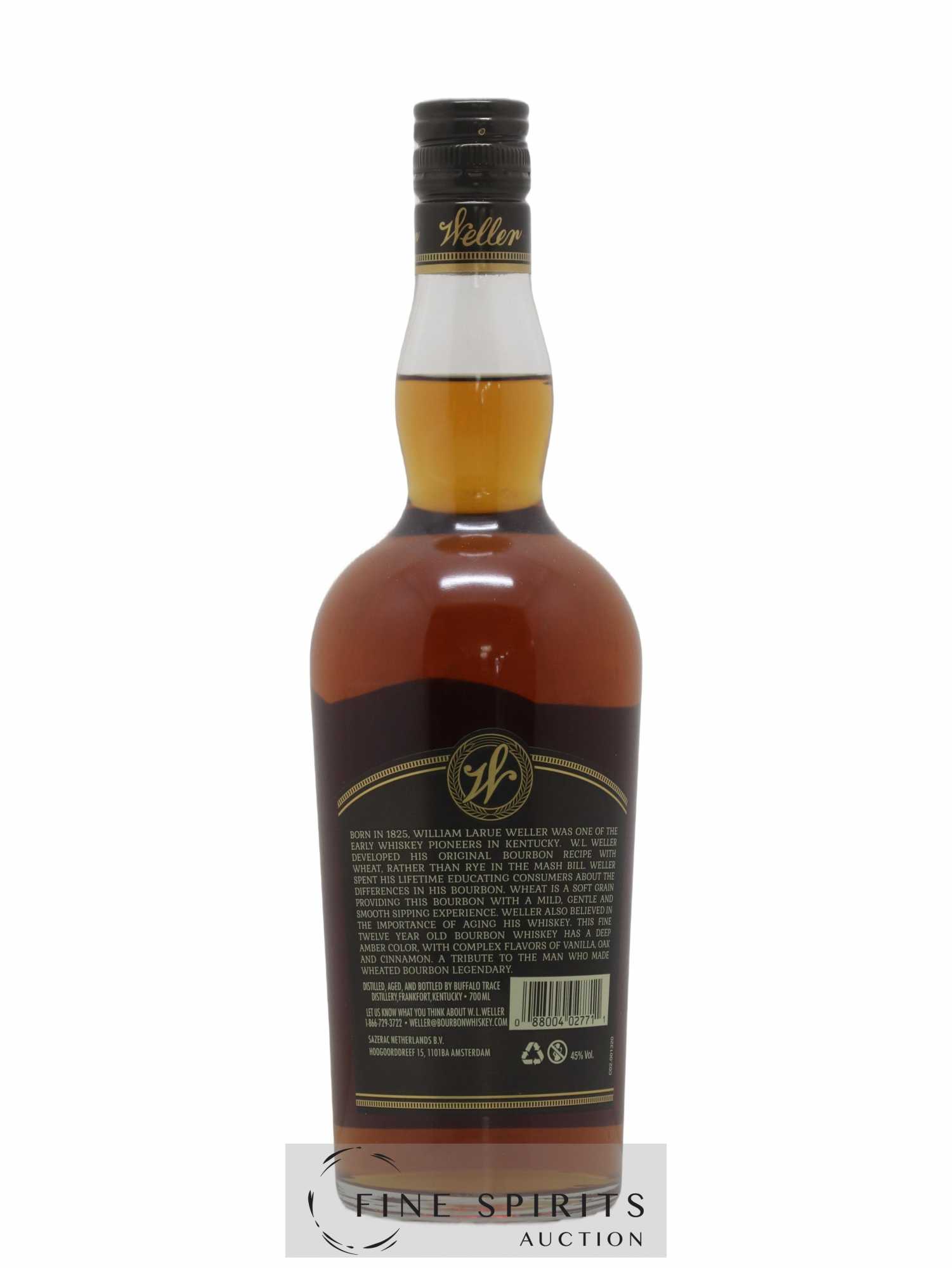 William Larue Weller 12 years Of. The Original Wheated Bourbon - Lot of 1 bottle - 2