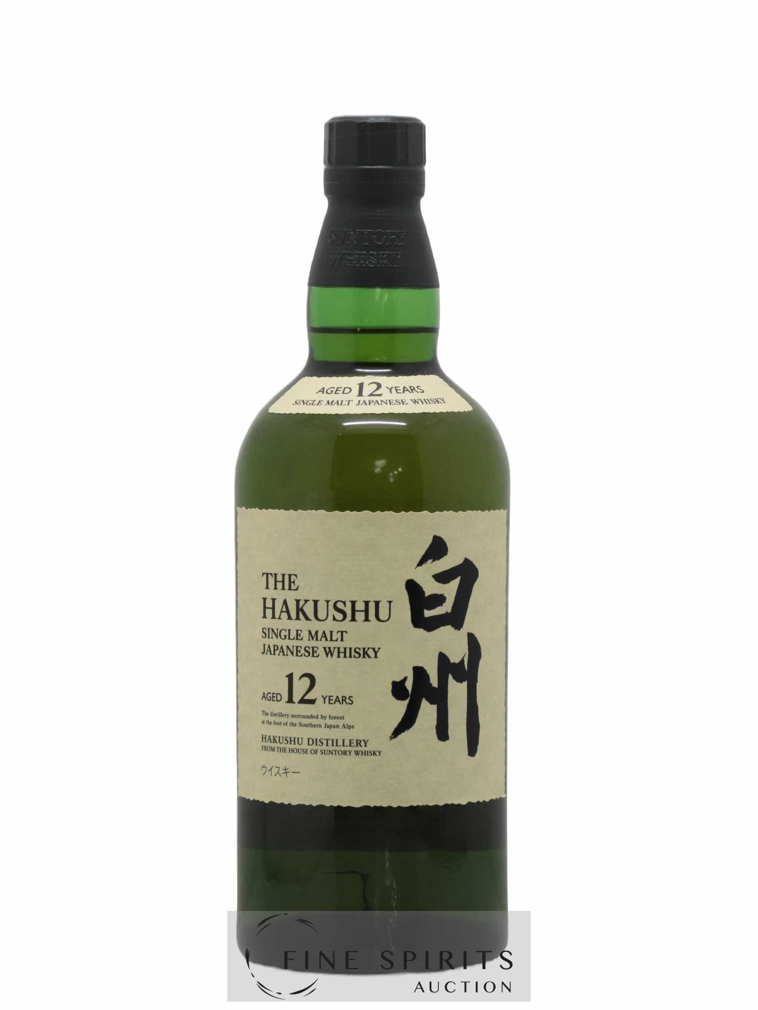 Hakushu 12 years Of. - Lot of 1 bottle - 1