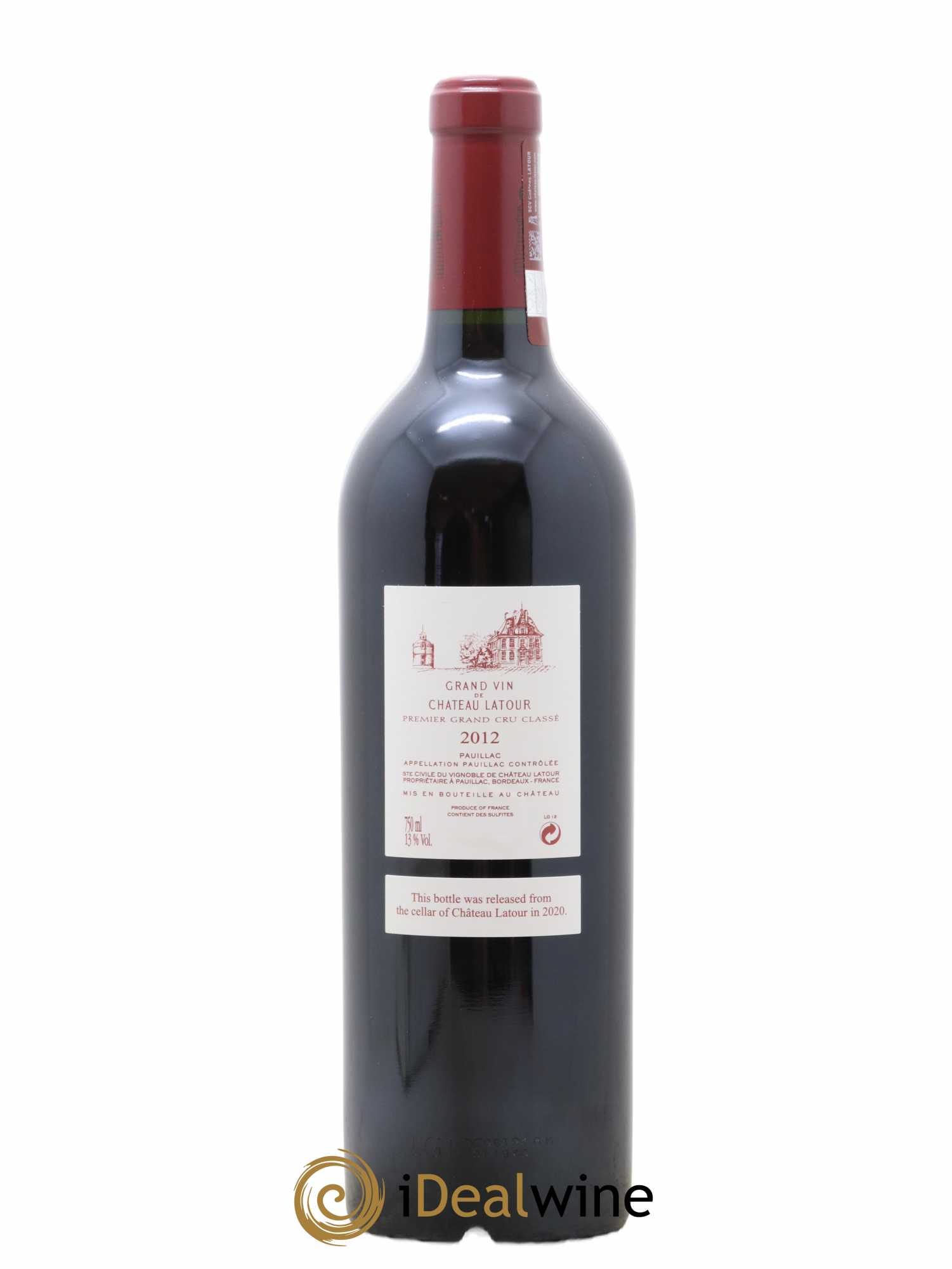 Château Latour 1er Grand Cru Classé 2012 - Lot of 1 bottle - 2