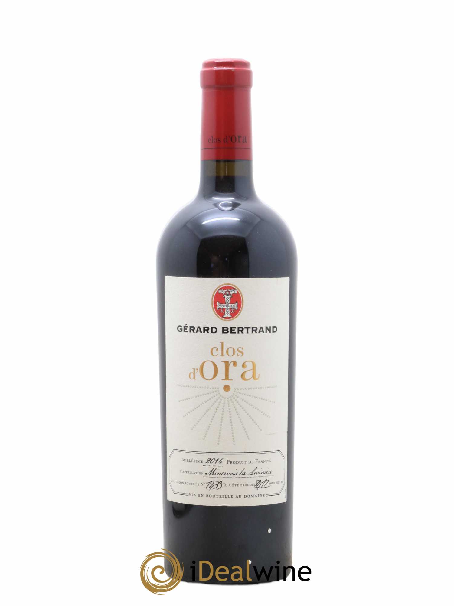 Minervois La Livinière Clos d'Ora Gérard Bertrand 2014 - Lot de 1 bouteille - 0