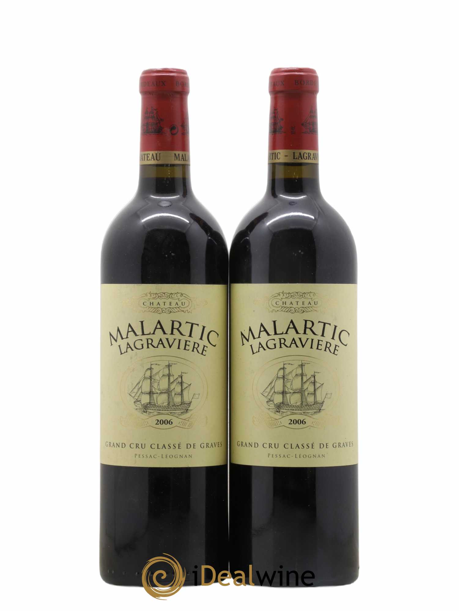 Château Malartic-Lagravière Cru Classé de Graves 2006 - Lot de 2 bouteilles - 0