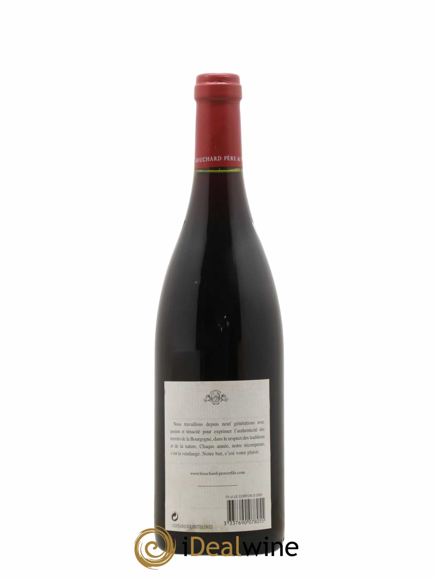 Corton Grand Cru Le Corton Bouchard Père & Fils 2002 - Lot of 1 bottle - 1