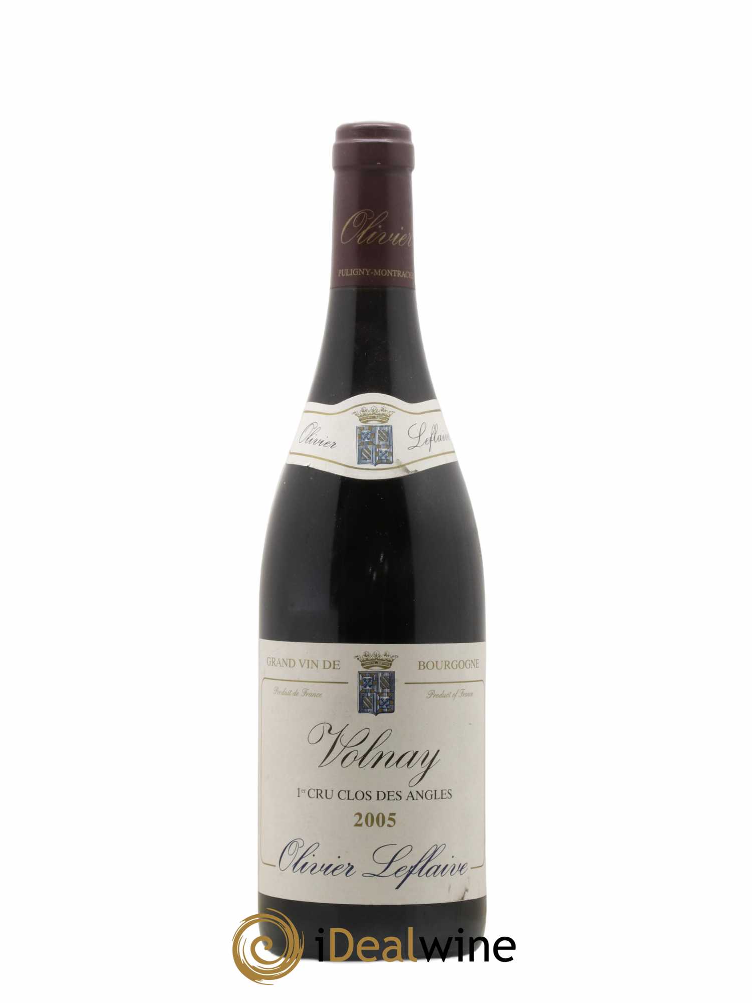 Volnay 1er Cru Clos des Angles Olivier Leflaive 2005 - Lot of 1 bottle - 0