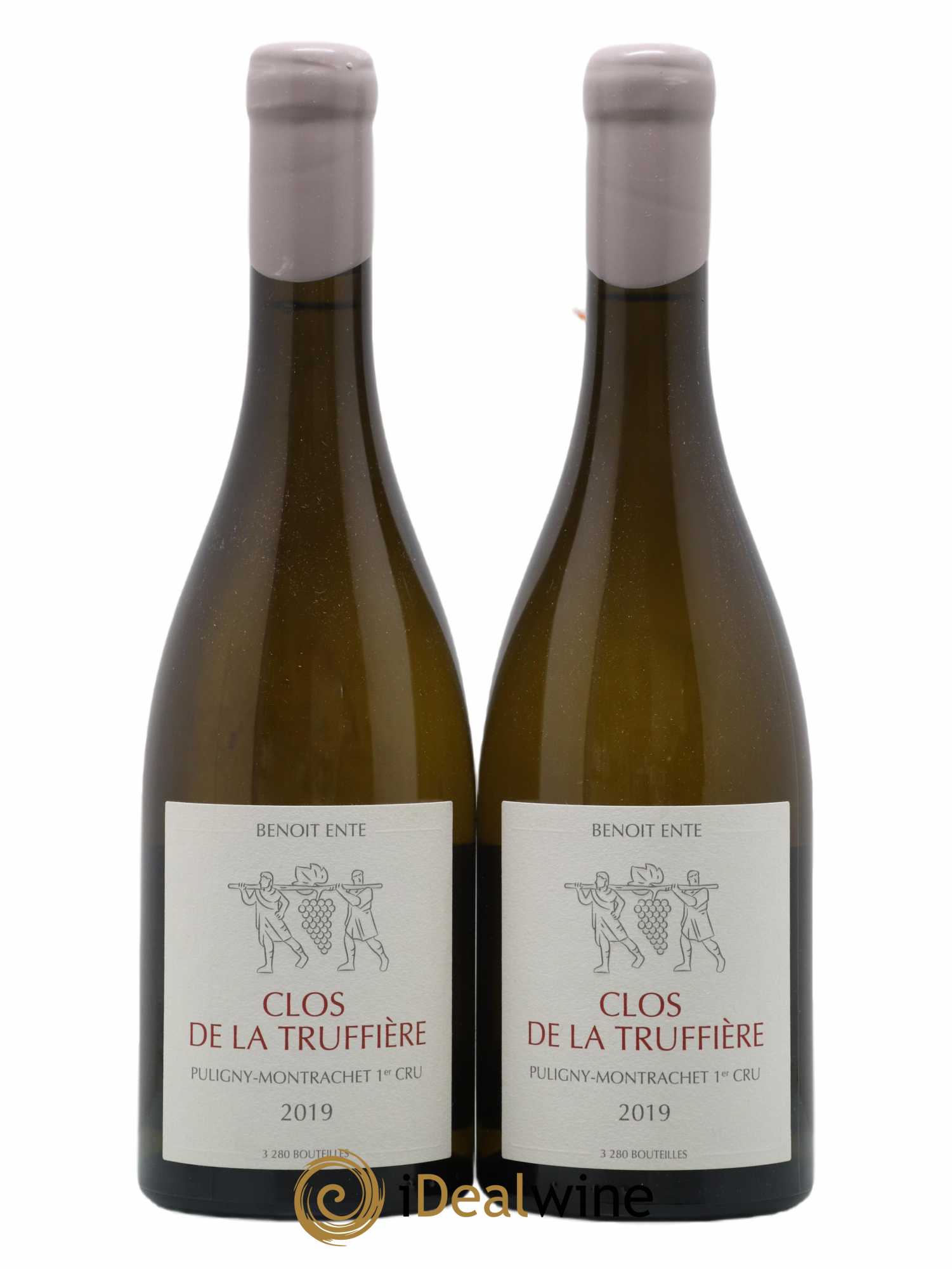 Puligny-Montrachet 1er Cru Clos de la Truffière Benoit Ente 2019 - Lot de 2 bouteilles - 0