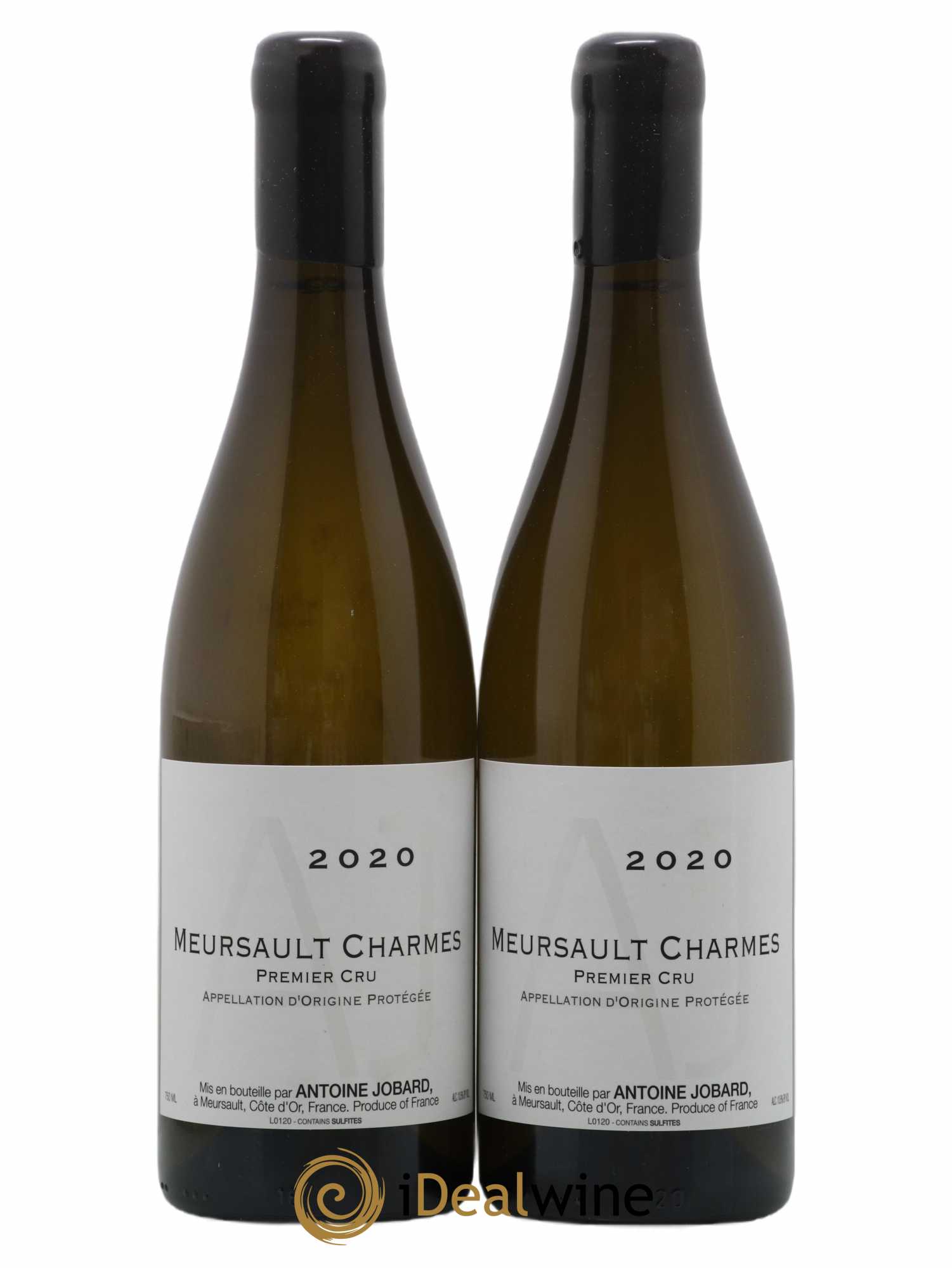 Meursault 1er Cru Charmes François et Antoine Jobard (Domaine) 2020 - Lot de 2 bouteilles - 0
