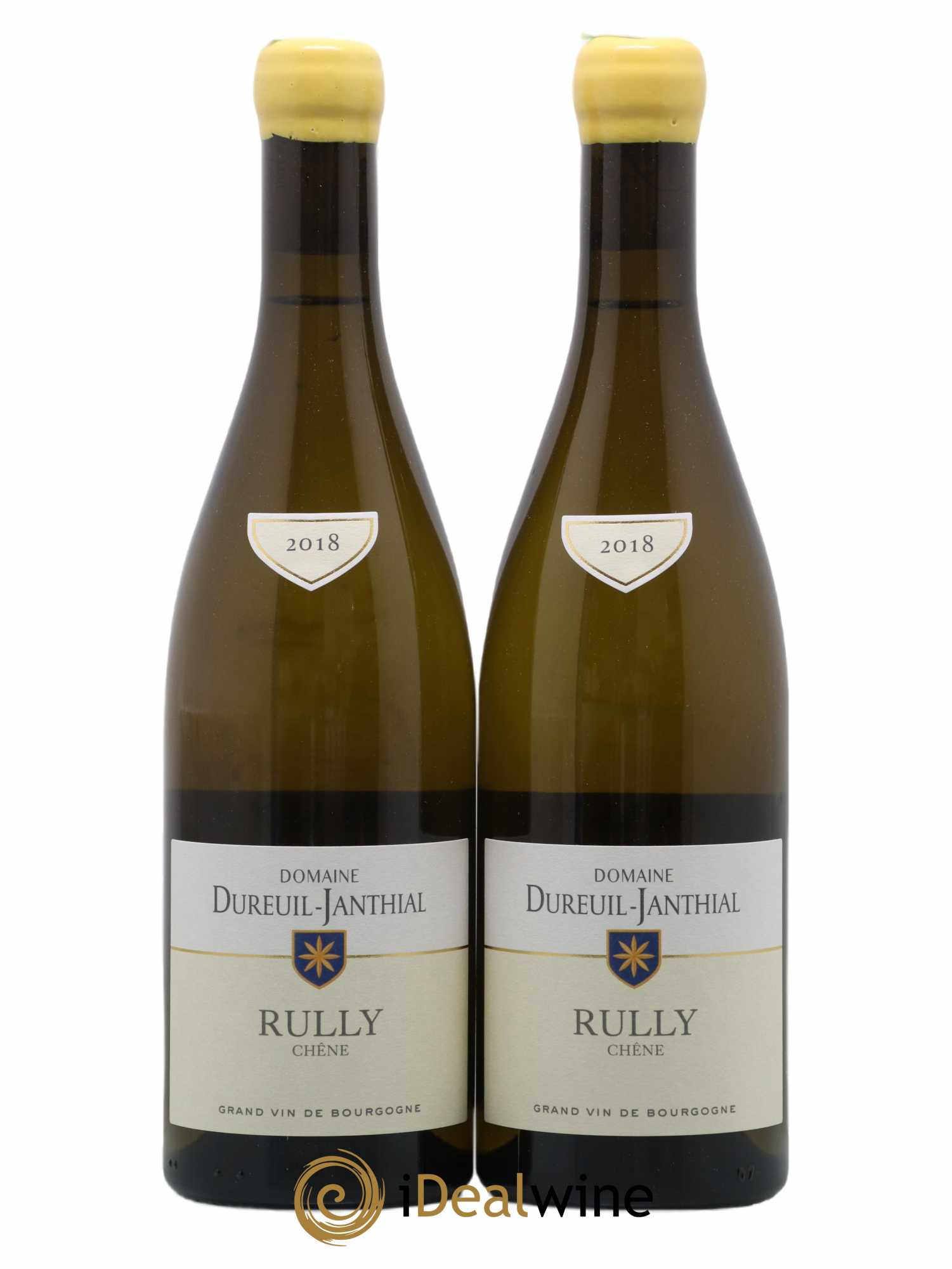 Rully Vincent Dureuil-Janthial Chêne 2018 - Posten von 2 Flaschen - 0