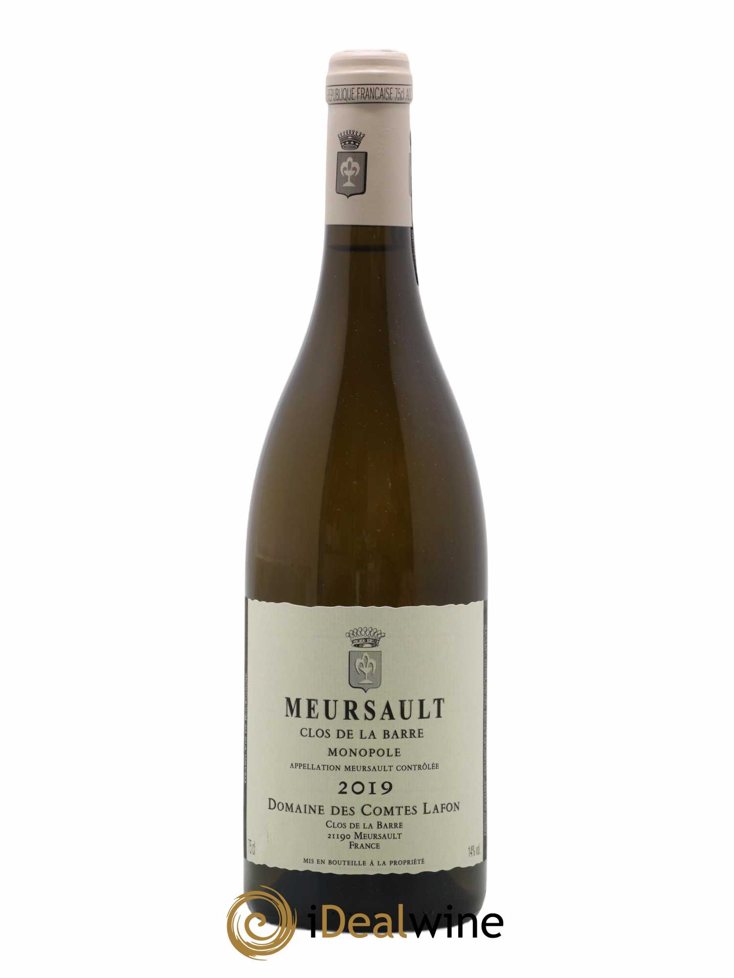 Meursault Clos de la Barre Comtes Lafon (Domaine des) 2019 - Lot de 1 bouteille - 0