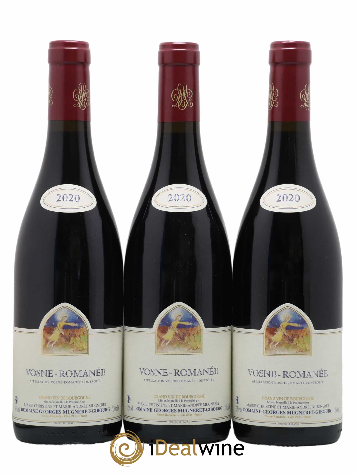 Vosne-Romanée Mugneret-Gibourg (Domaine) 2020 - Lot de 3 bouteilles - 0