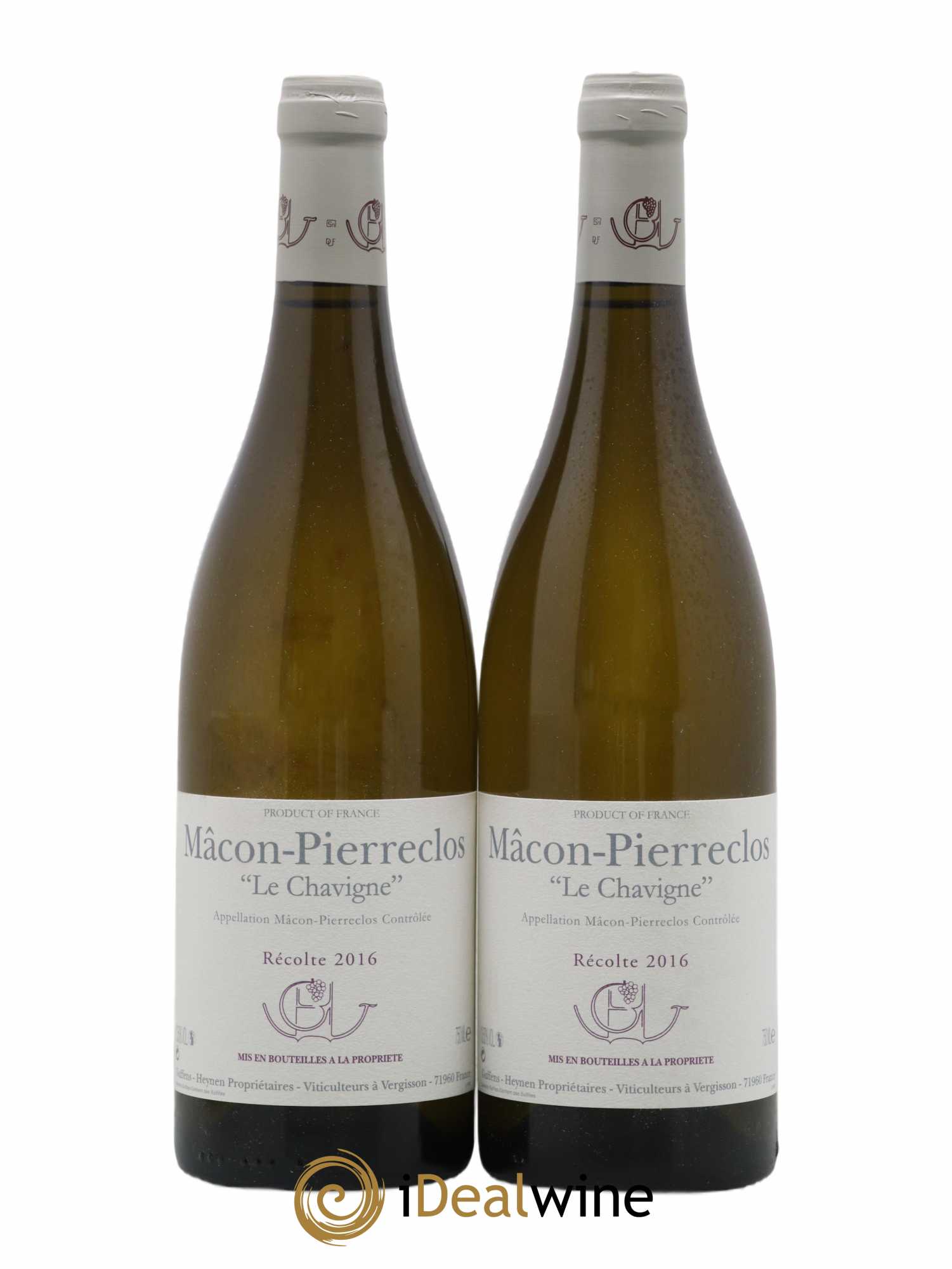 Mâcon-Pierreclos Le Chavigne Guffens-Heynen 2016 - Posten von 2 Flaschen - 0