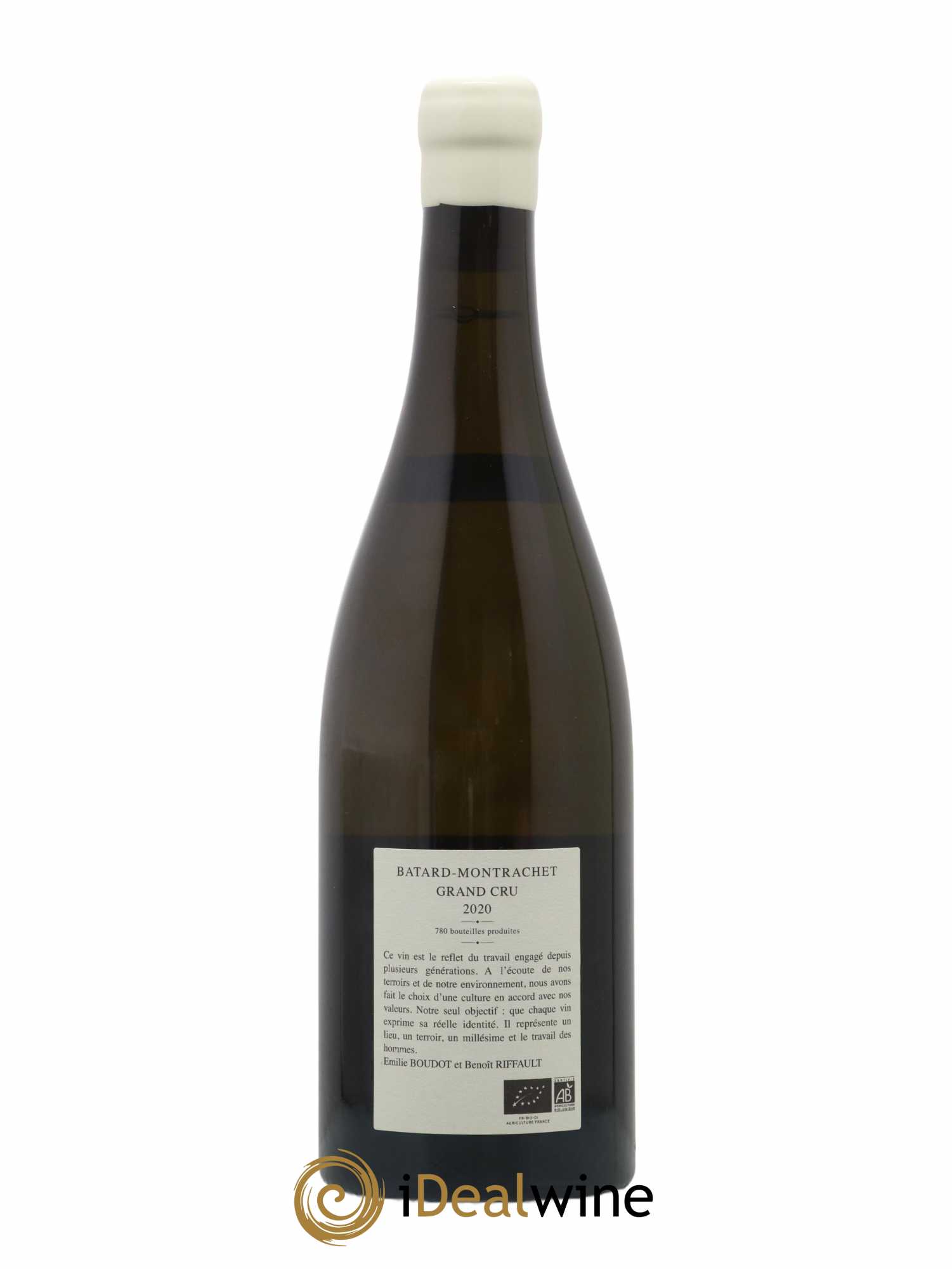 Bâtard-Montrachet Grand Cru Etienne Sauzet 2020 - Lot de 1 bouteille - 1