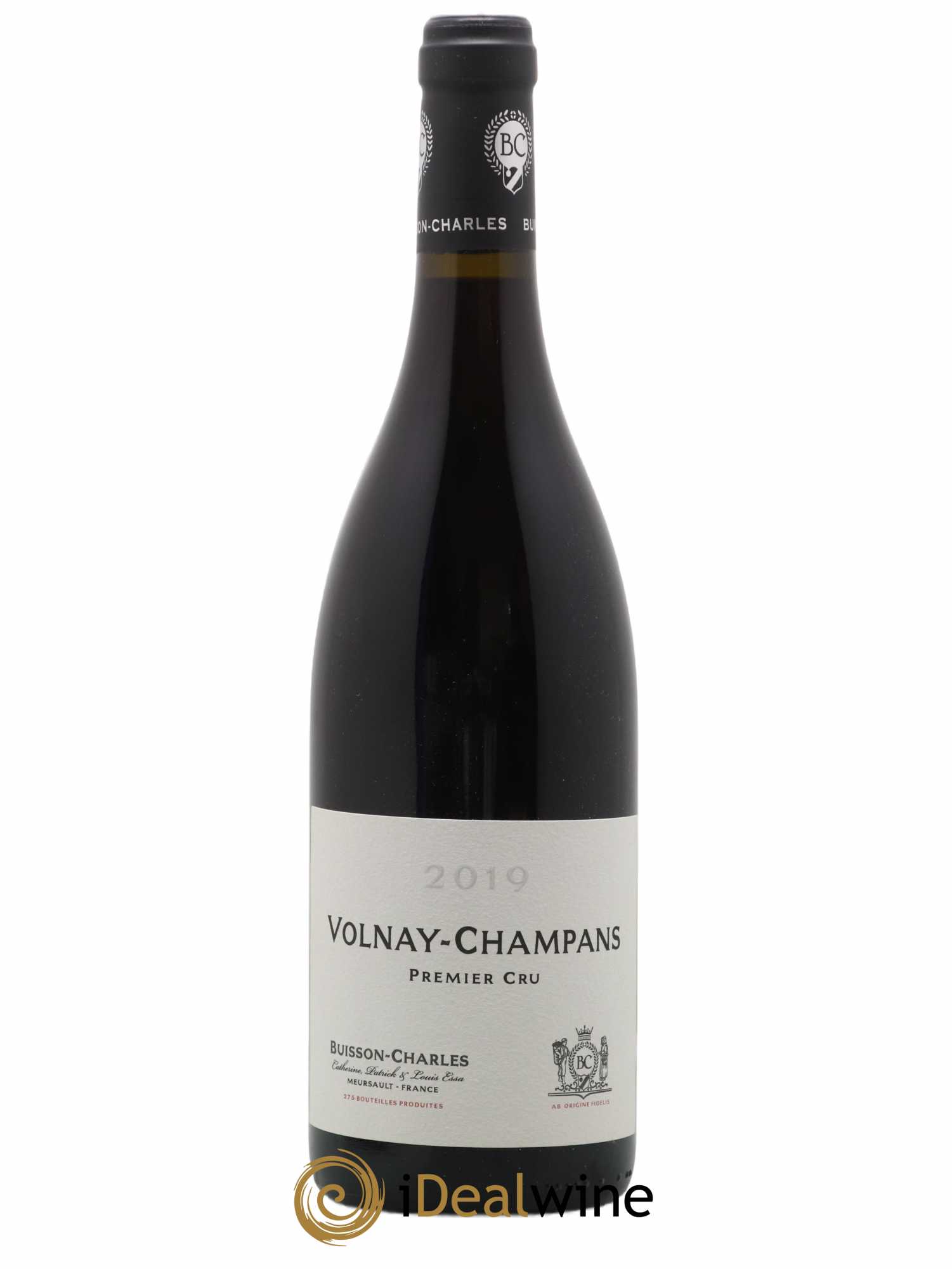 Volnay 1er Cru Champans Buisson Charles 2019 - Lot of 1 bottle - 0