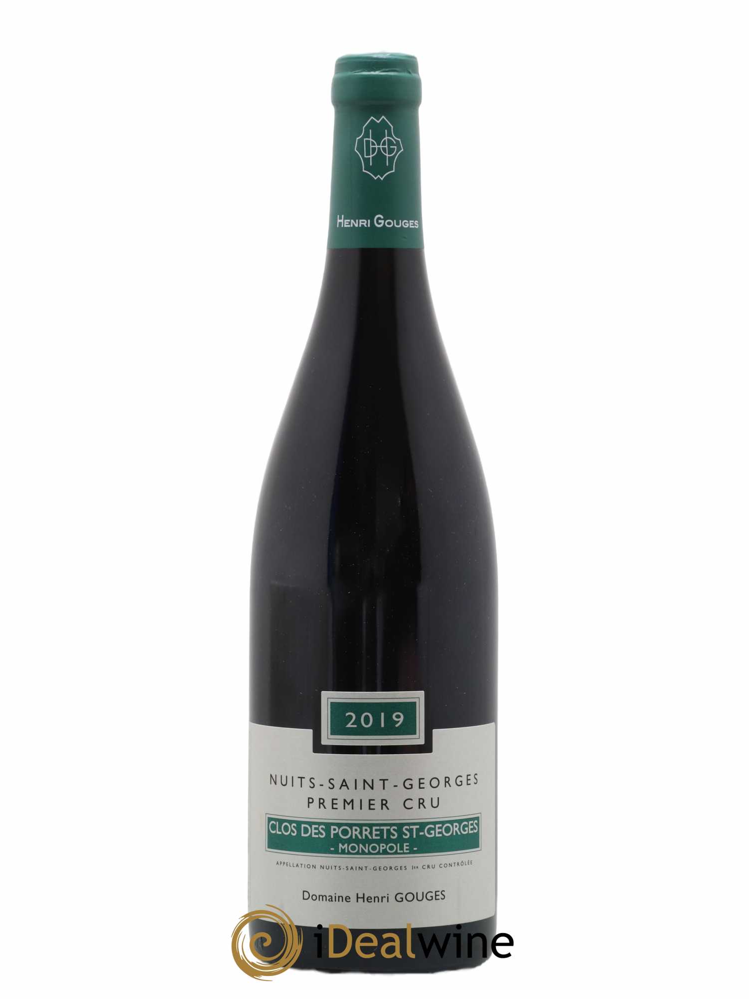 Nuits-Saint-Georges 1er Cru Clos des Porrets St Georges Henri Gouges 2019 - Posten von 1 Flasche - 0