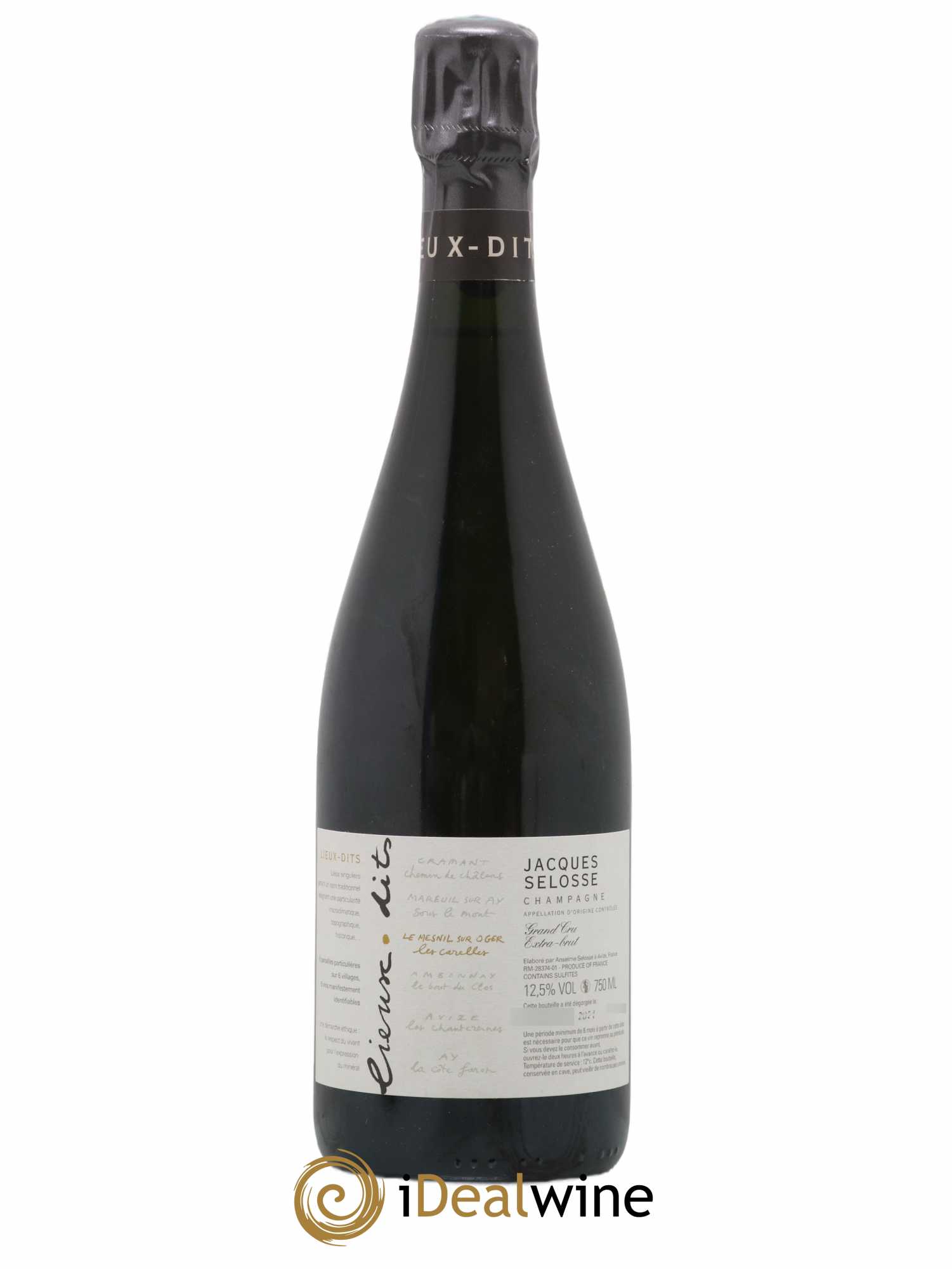Les Carelles Blanc de Blancs Jacques Selosse - Lot de 1 bouteille - 0